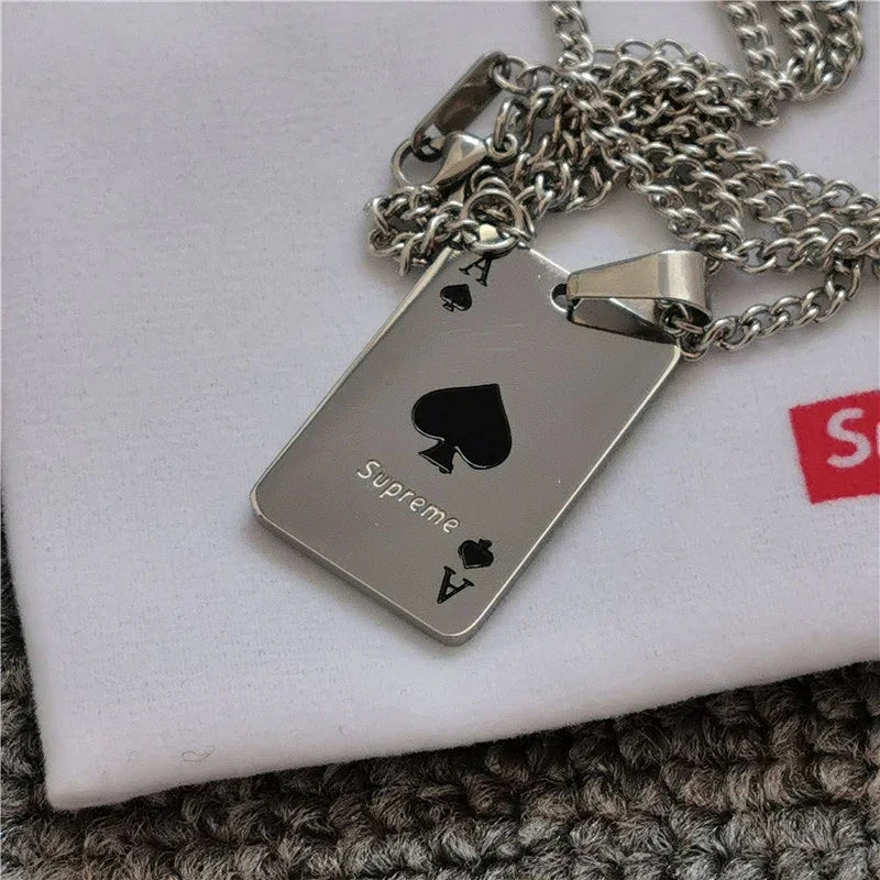 Supreme Poker Necklace