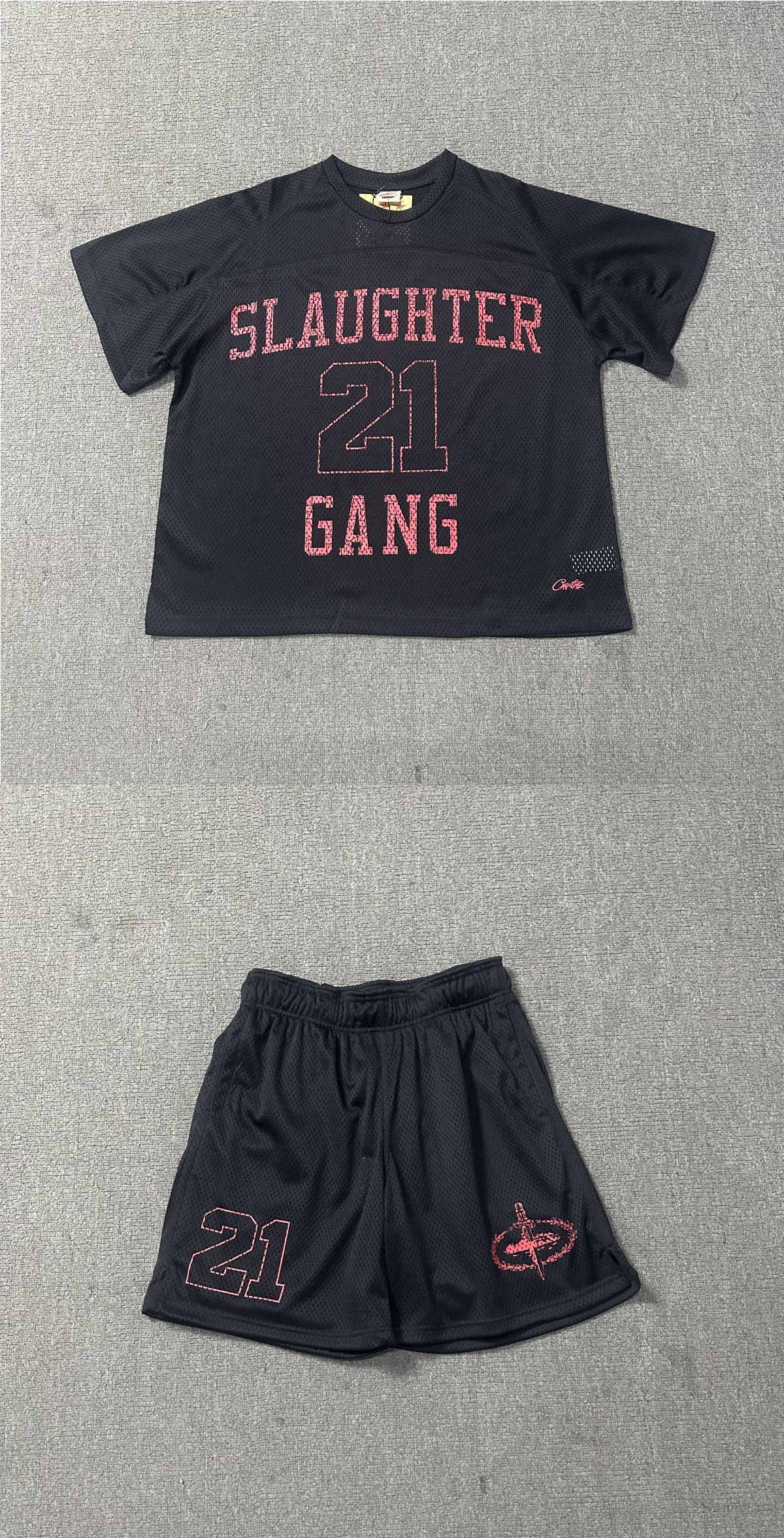 Corteiz x Slaughter Gang Short-set