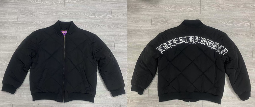 Corteiz Olde English Quilted Jacket