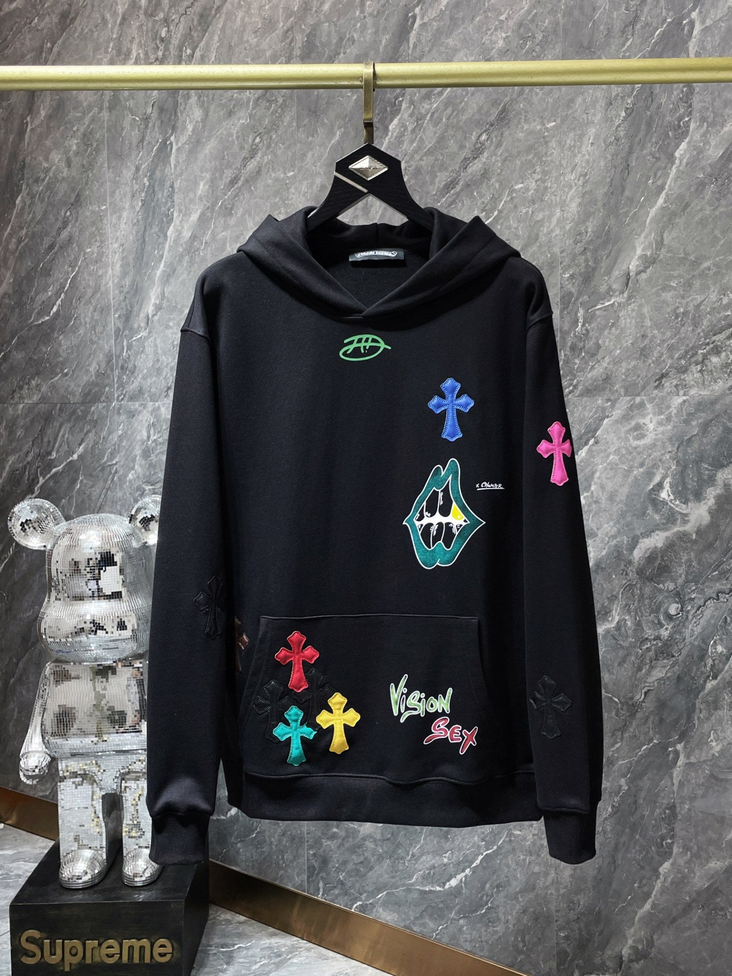 Chrome Hearts Love Mouth Hoodie