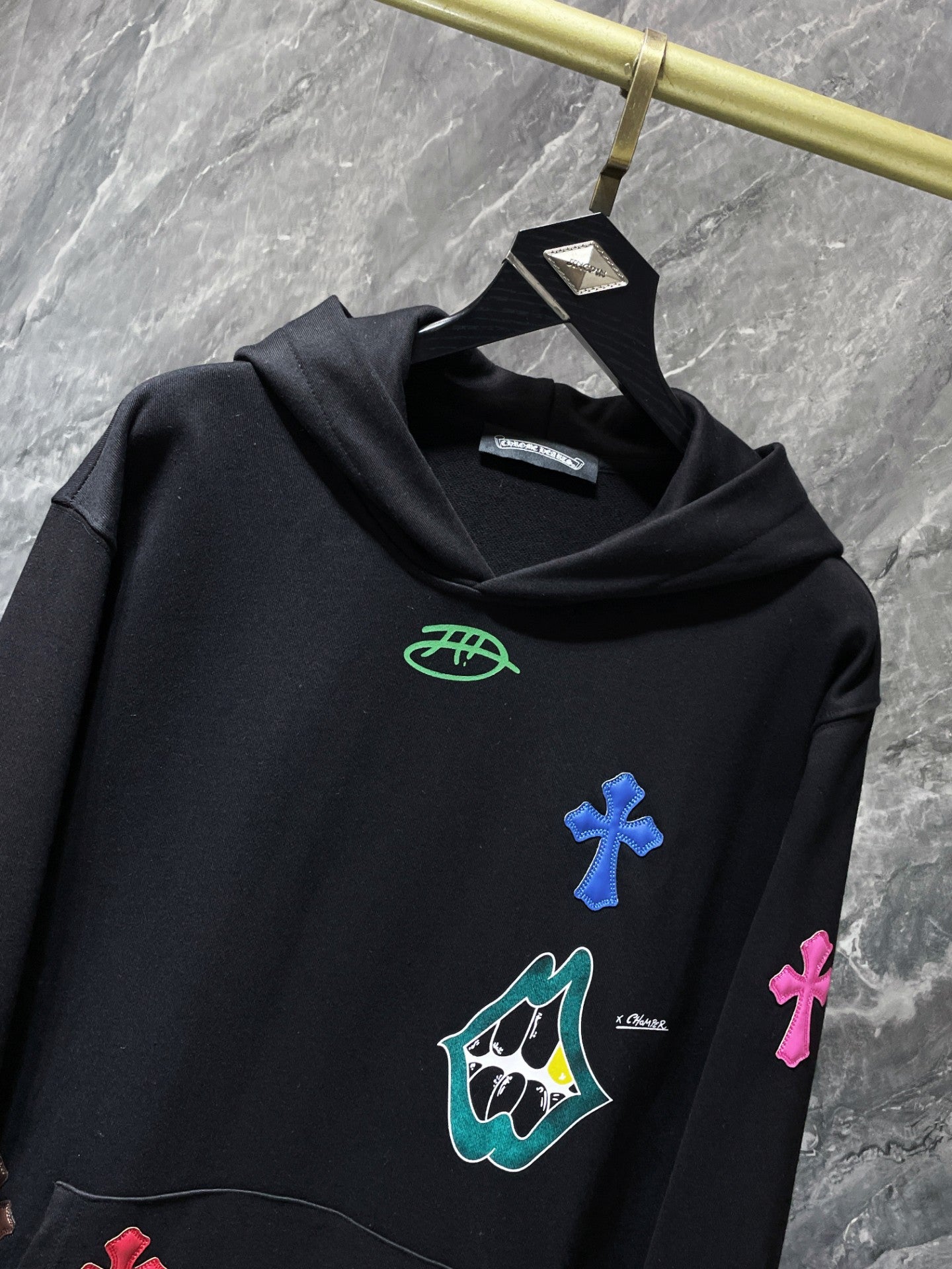 Chrome Hearts Love Mouth Hoodie