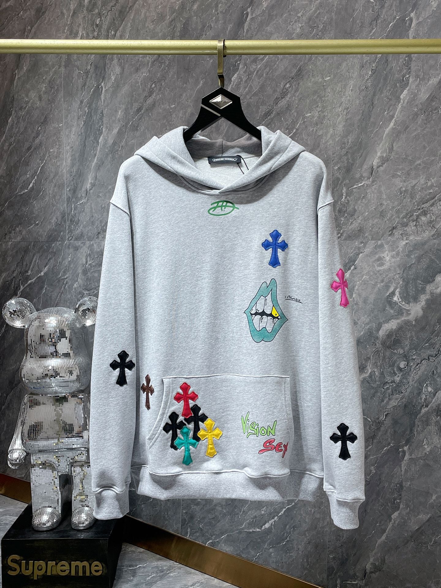 Chrome Hearts Love Mouth Hoodie