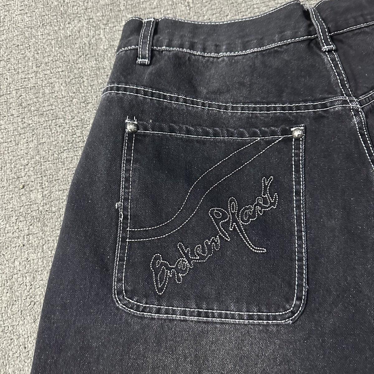 Broken Planet Denim Jorts