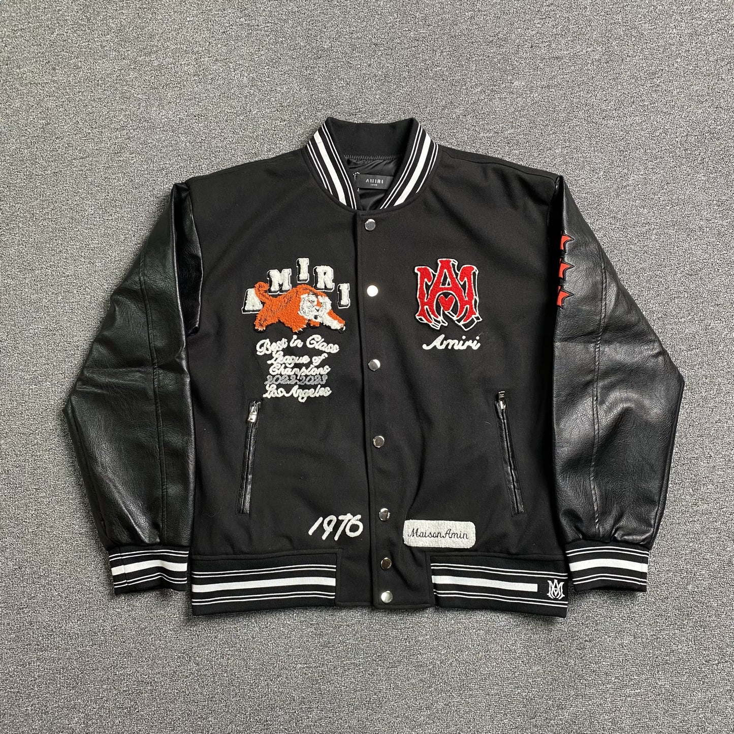 Amiri Mixed Varsity Jacket