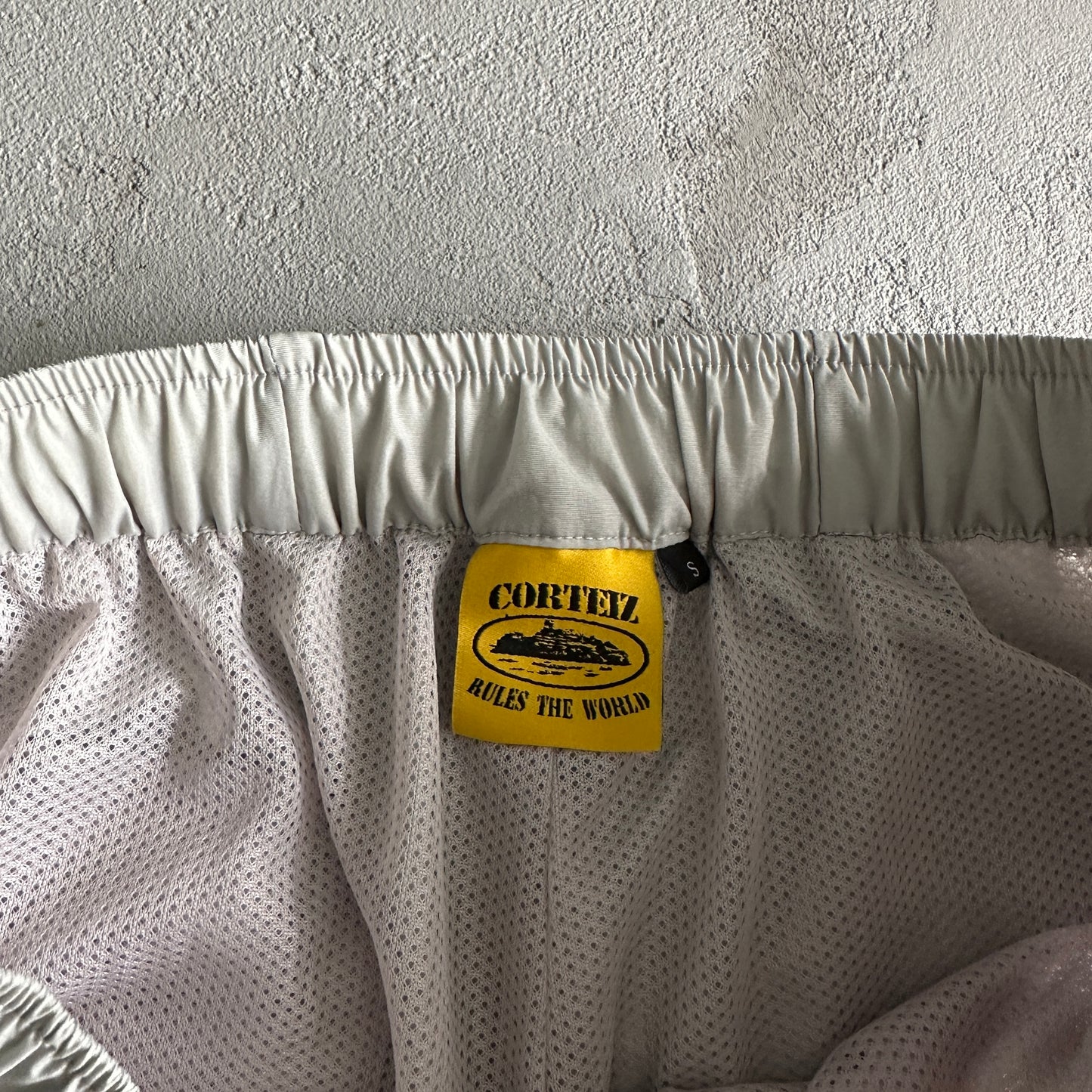 Corteiz CRTZ Nylon Gray Shorts