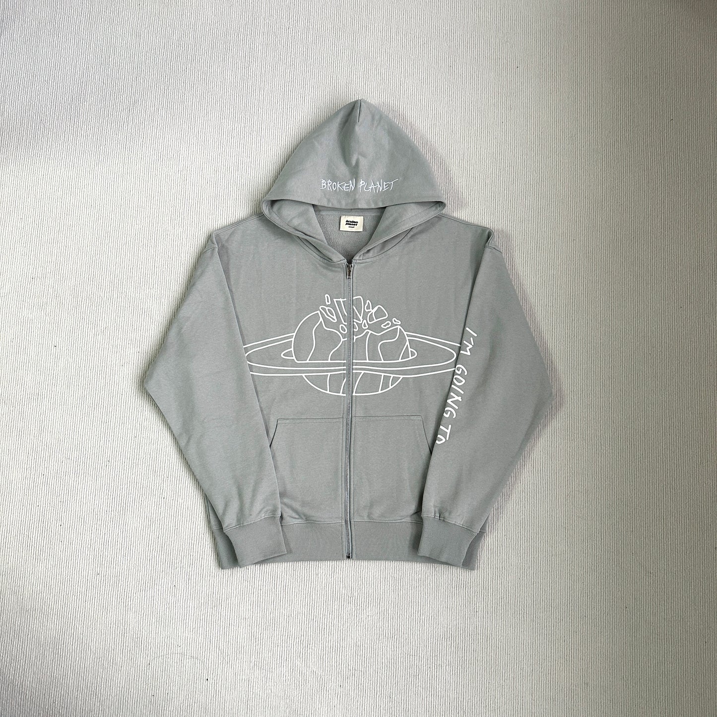 Broken Planet Zip-up Hoodies