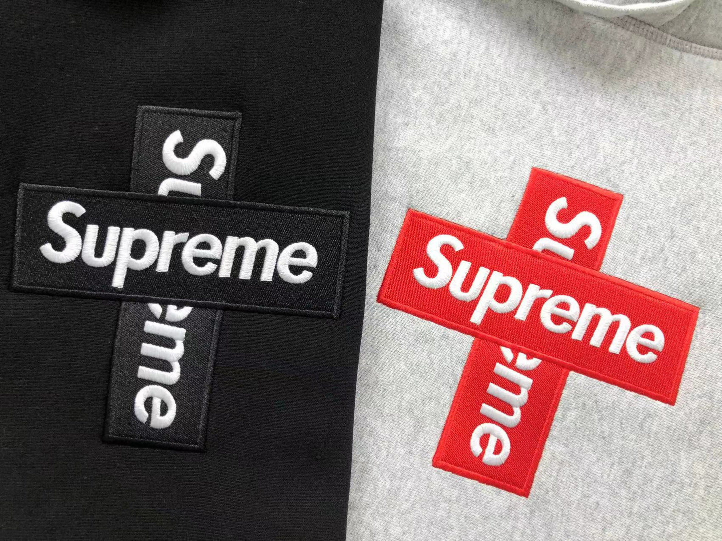 Supreme Cross Box Logo Hoodie