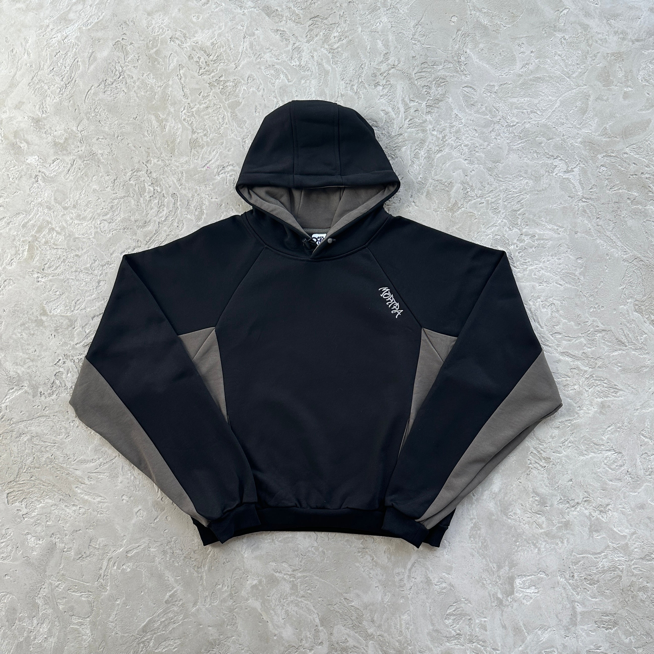 Mertra Colorblock Sports Suit Black