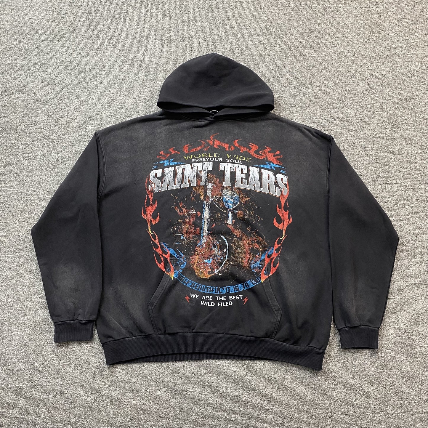 Saint Michael Mixed Hoodies