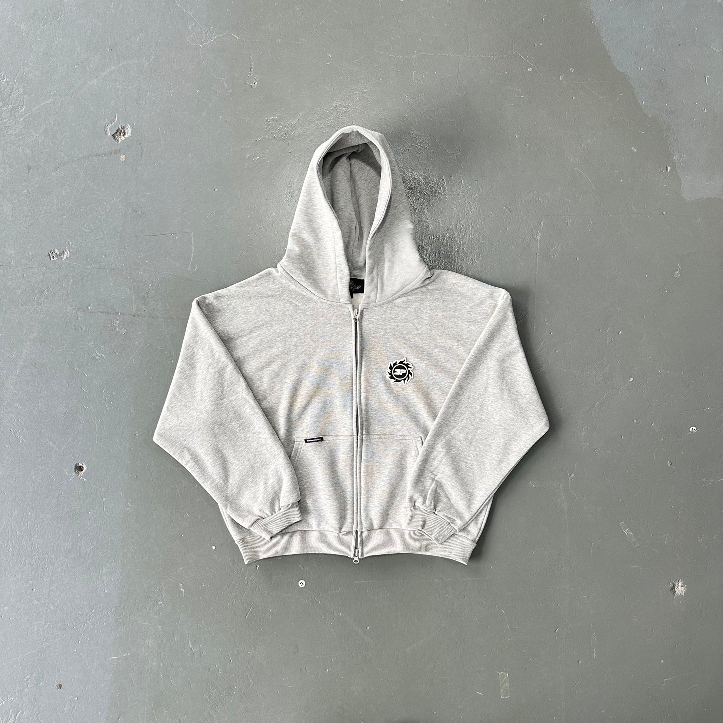 Broken Planet Sun "Heather Gray" Zip-up Sets