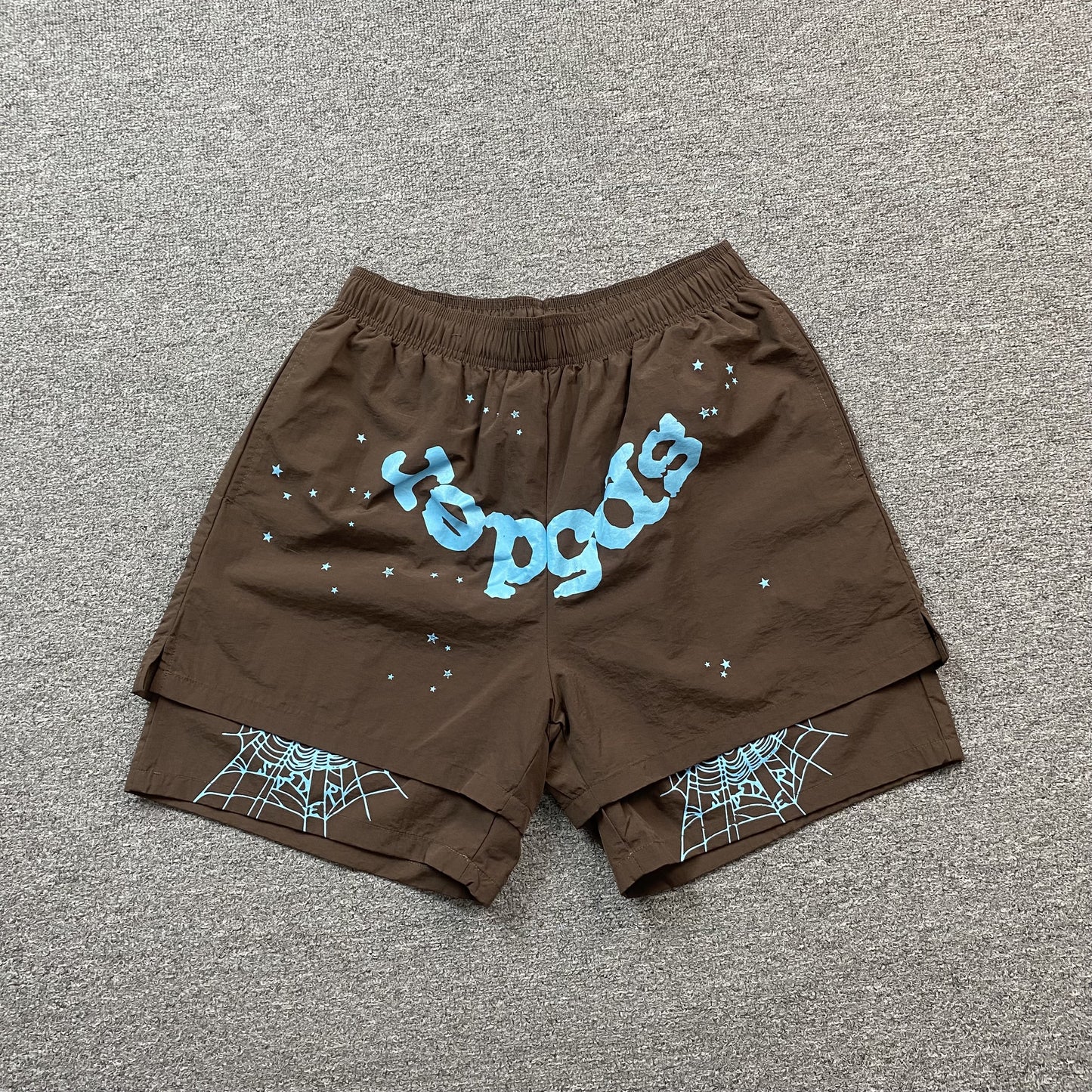 SP5DER Mixed Water Shorts