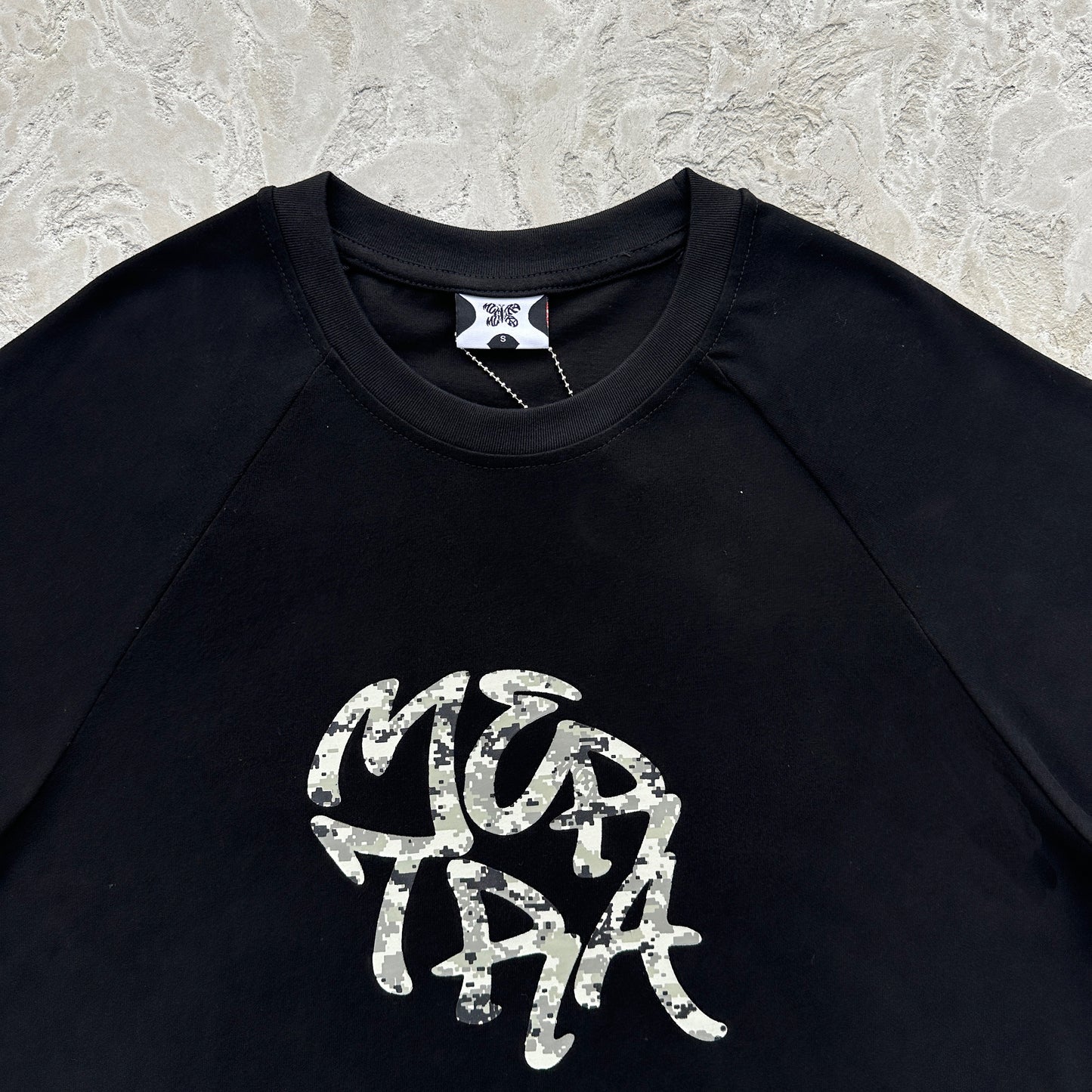 Mertra Camo Black Tee