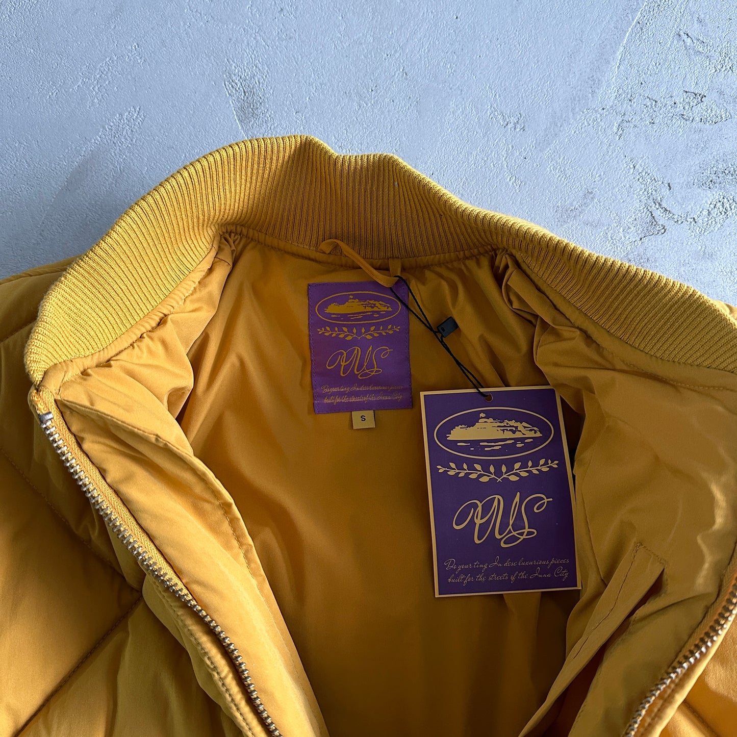 Corteiz Olde English Quilted Jacket