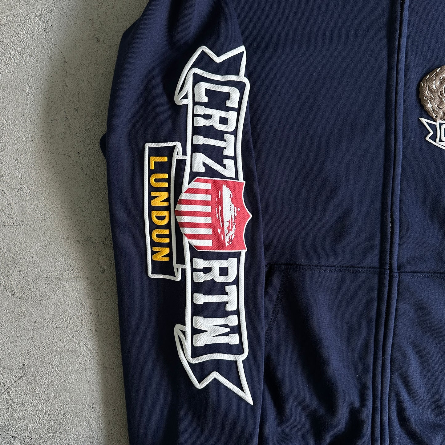 Corteiz Dipset Navy Blue Eagle Tracksuit