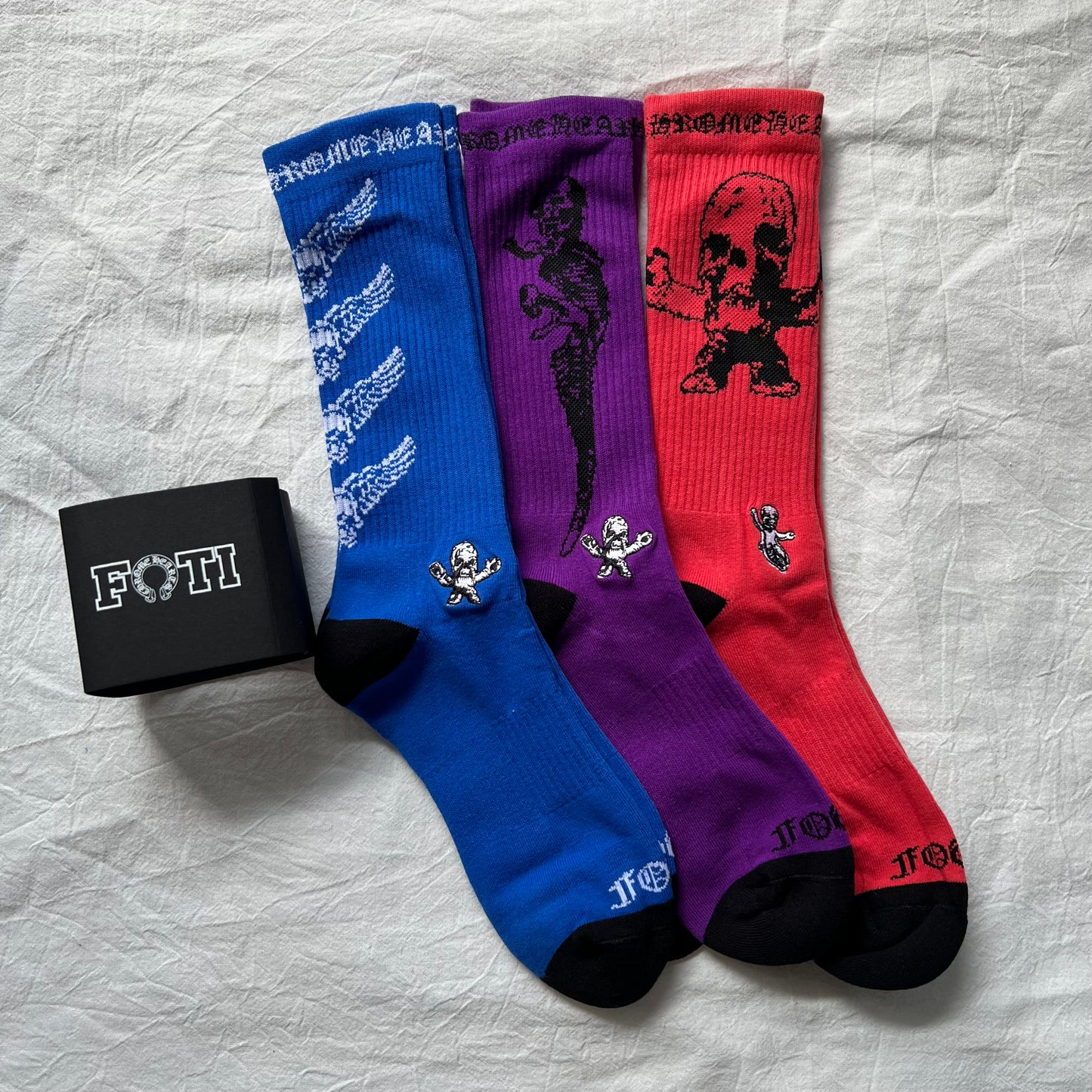Chrome Hearts Socks (3 PAIRS ONLY)