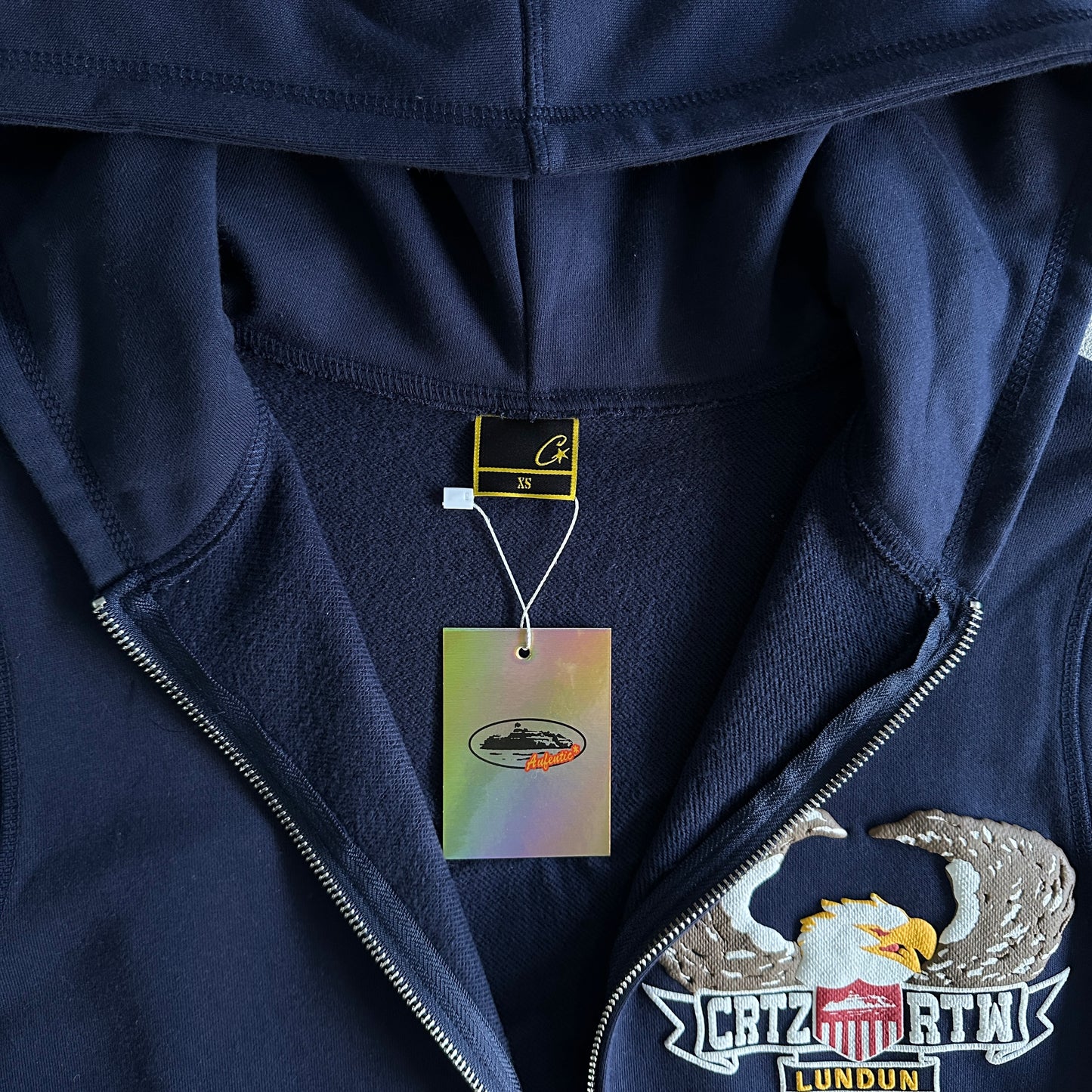 Corteiz Dipset Navy Blue Eagle Tracksuit