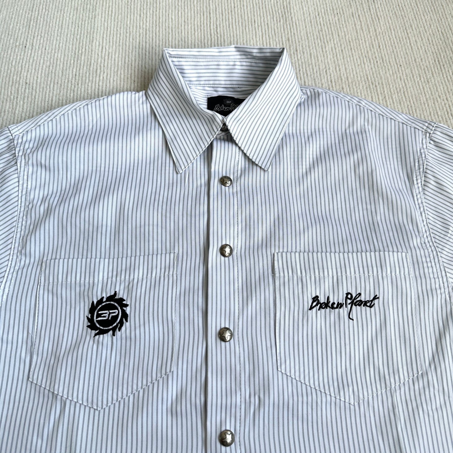 Broken Planet Button Up Polo