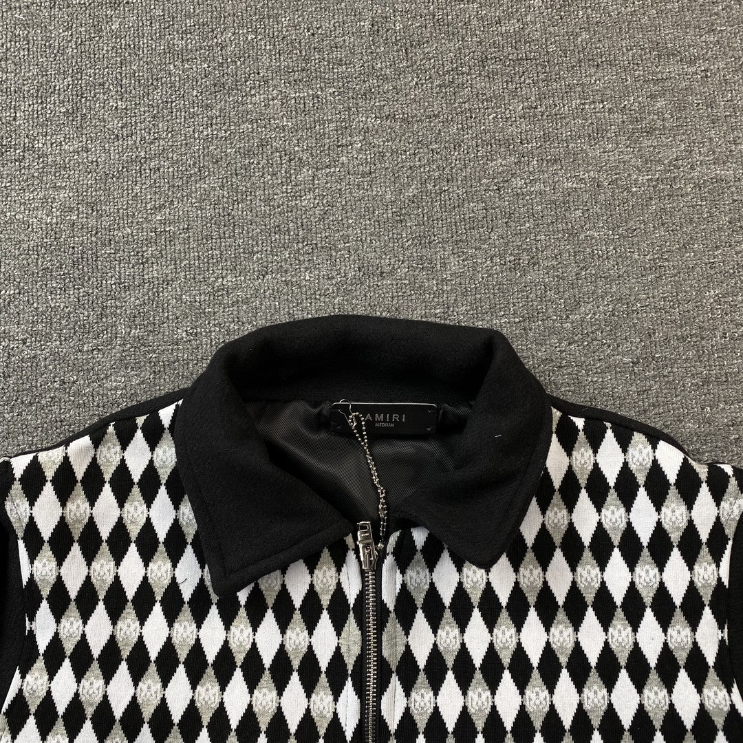 Amiri Mixed Varsity Jacket