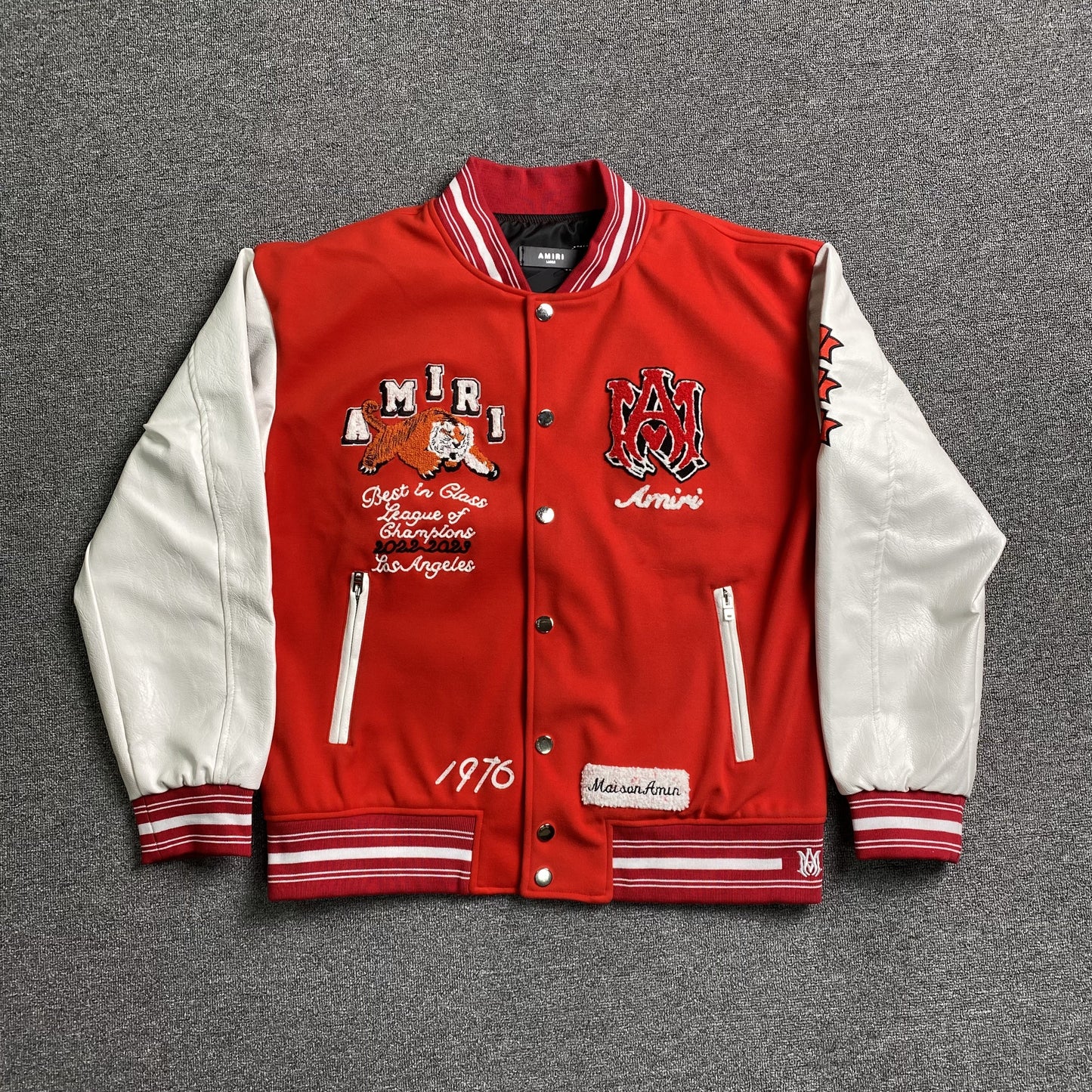 Amiri Mixed Varsity Jacket