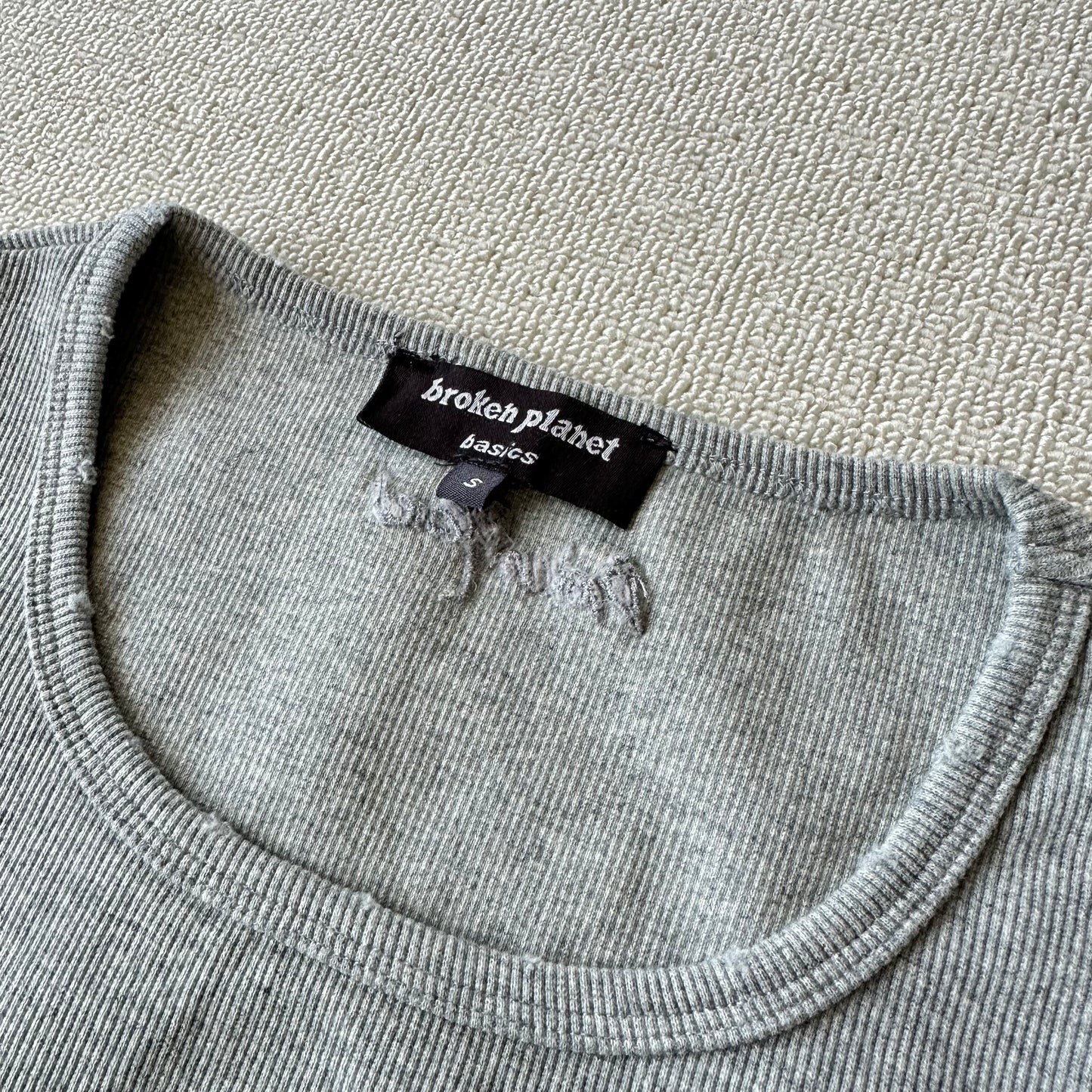 Broken Planet Ribbed Tank Tops