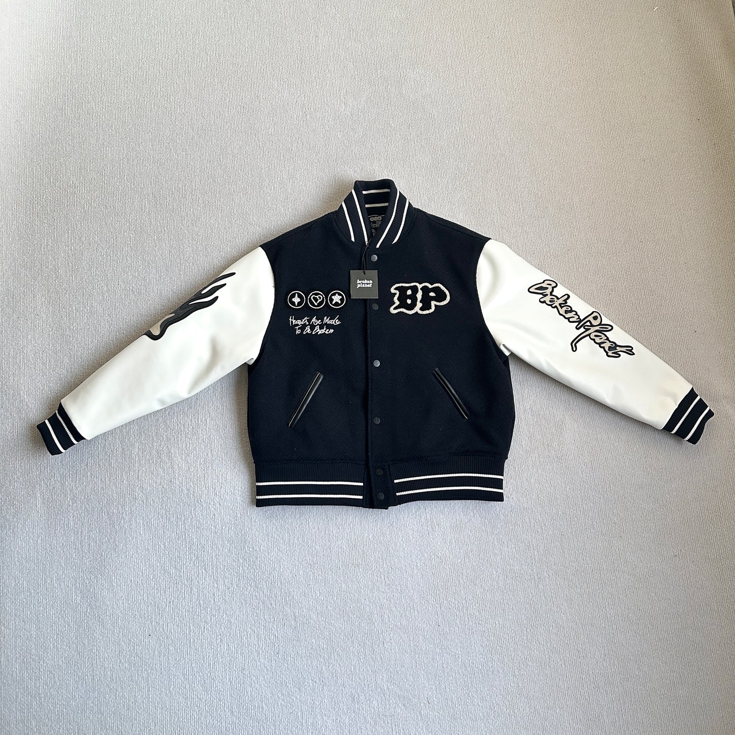 Broken Planet Varsity Jacket