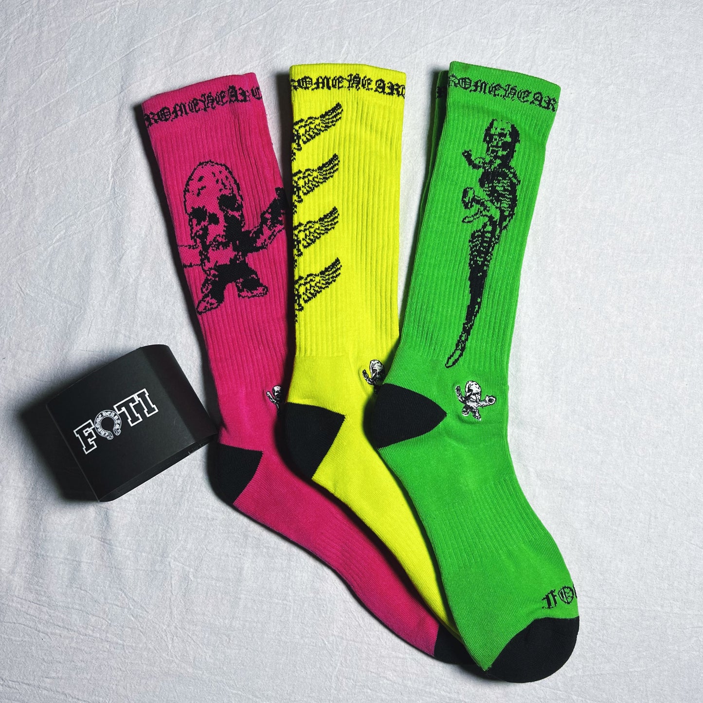Chrome Hearts Socks (3 PAIRS ONLY)