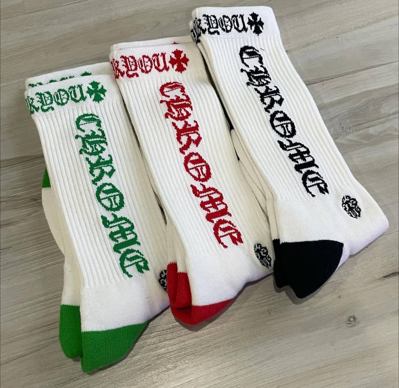 Chrome Hearts Socks (3 PAIRS ONLY)