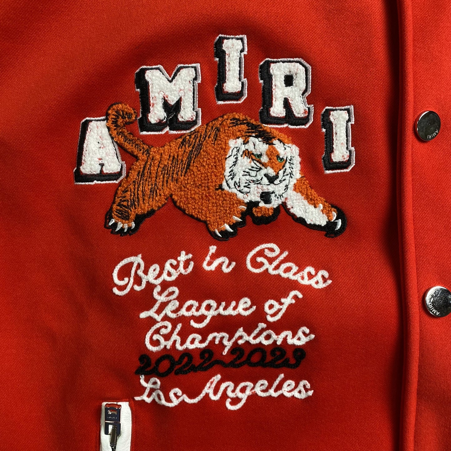 Amiri Mixed Varsity Jacket