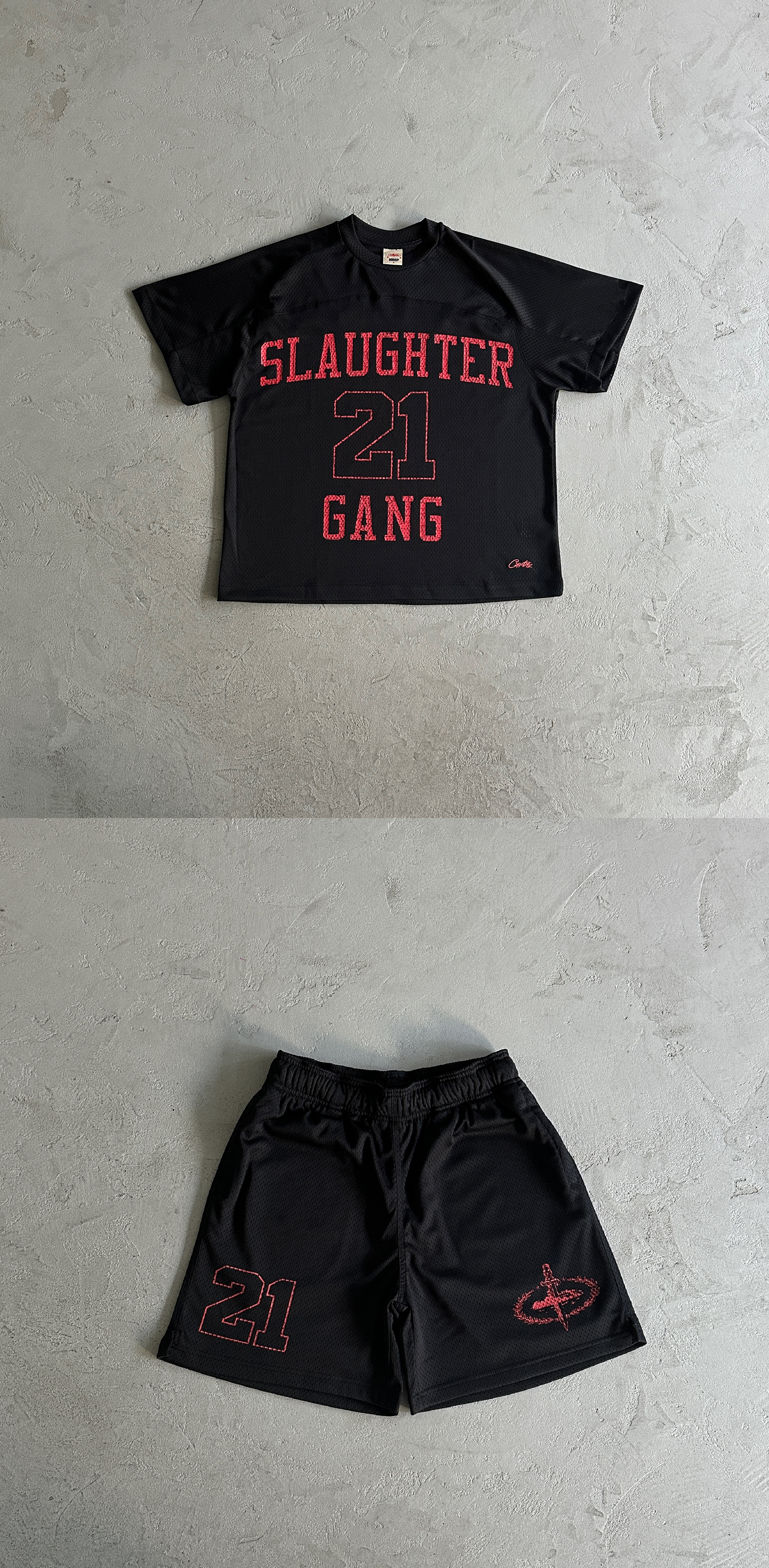 Corteiz x Slaughter Gang Short-set