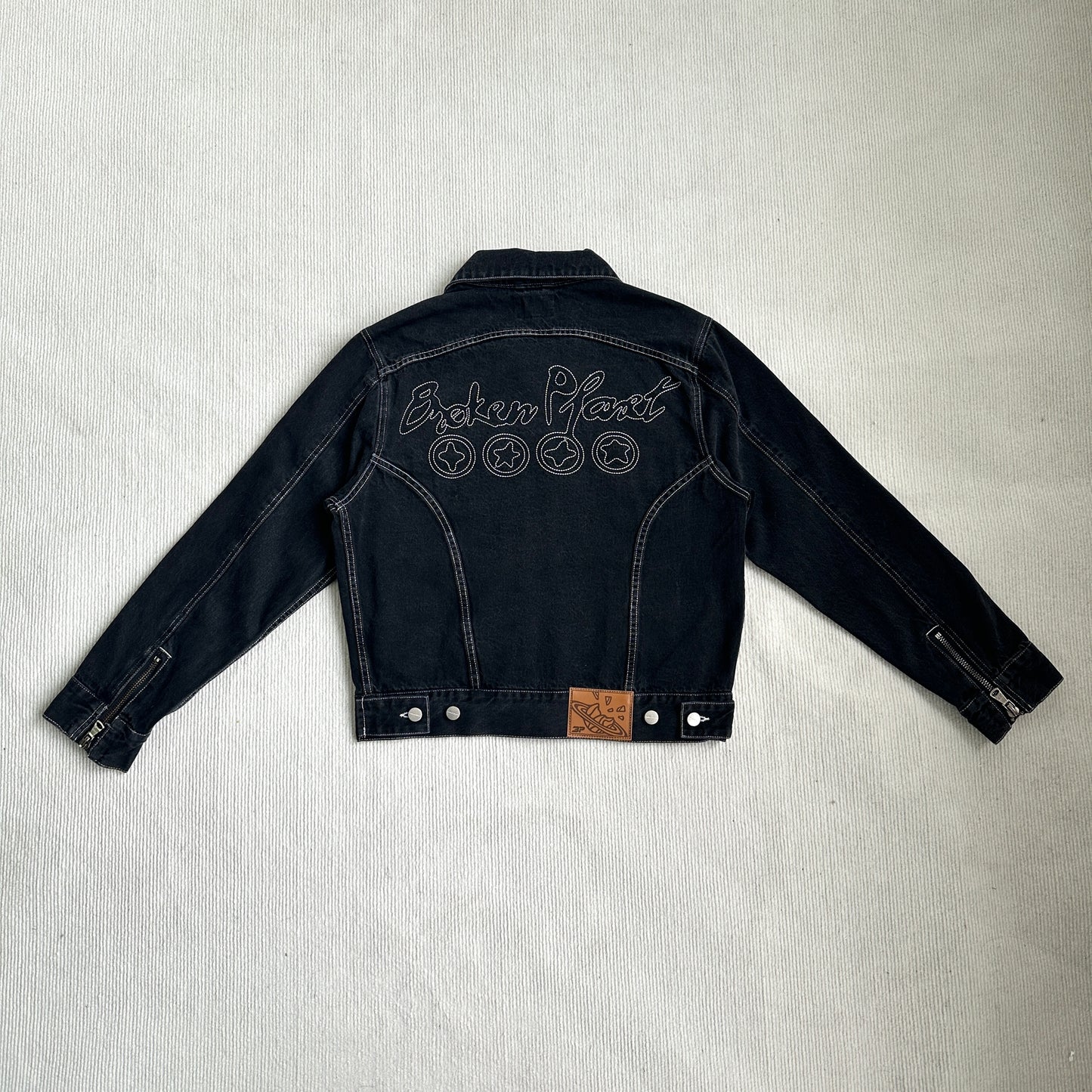 Broken Planet Black Denim Set