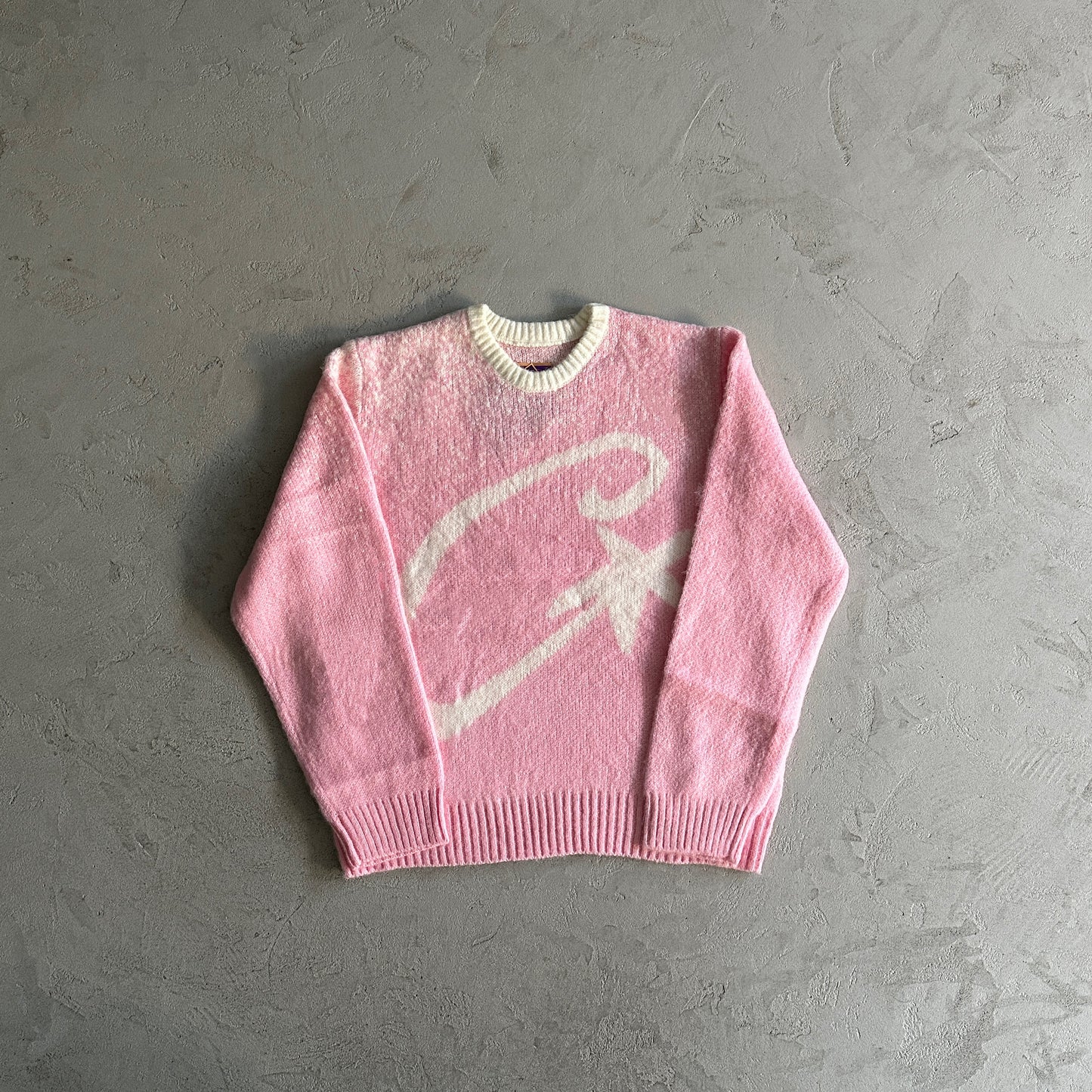 Corteiz C Star Mohair Knit Sweater