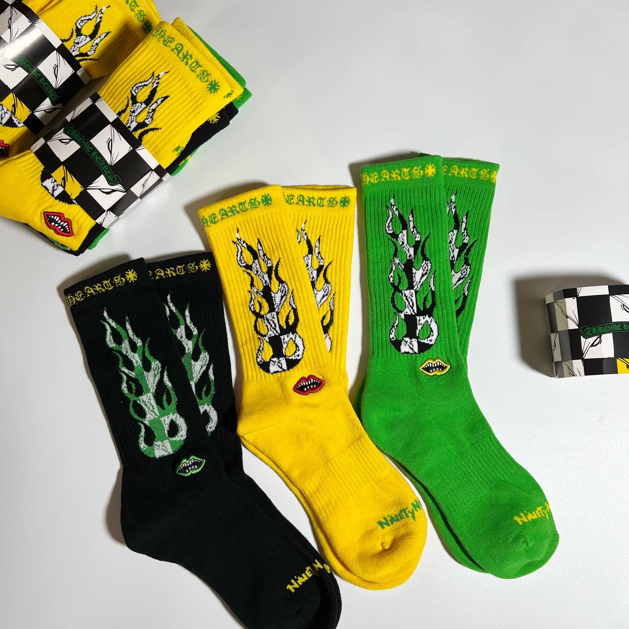 Chrome Hearts Socks (3 PAIRS ONLY)