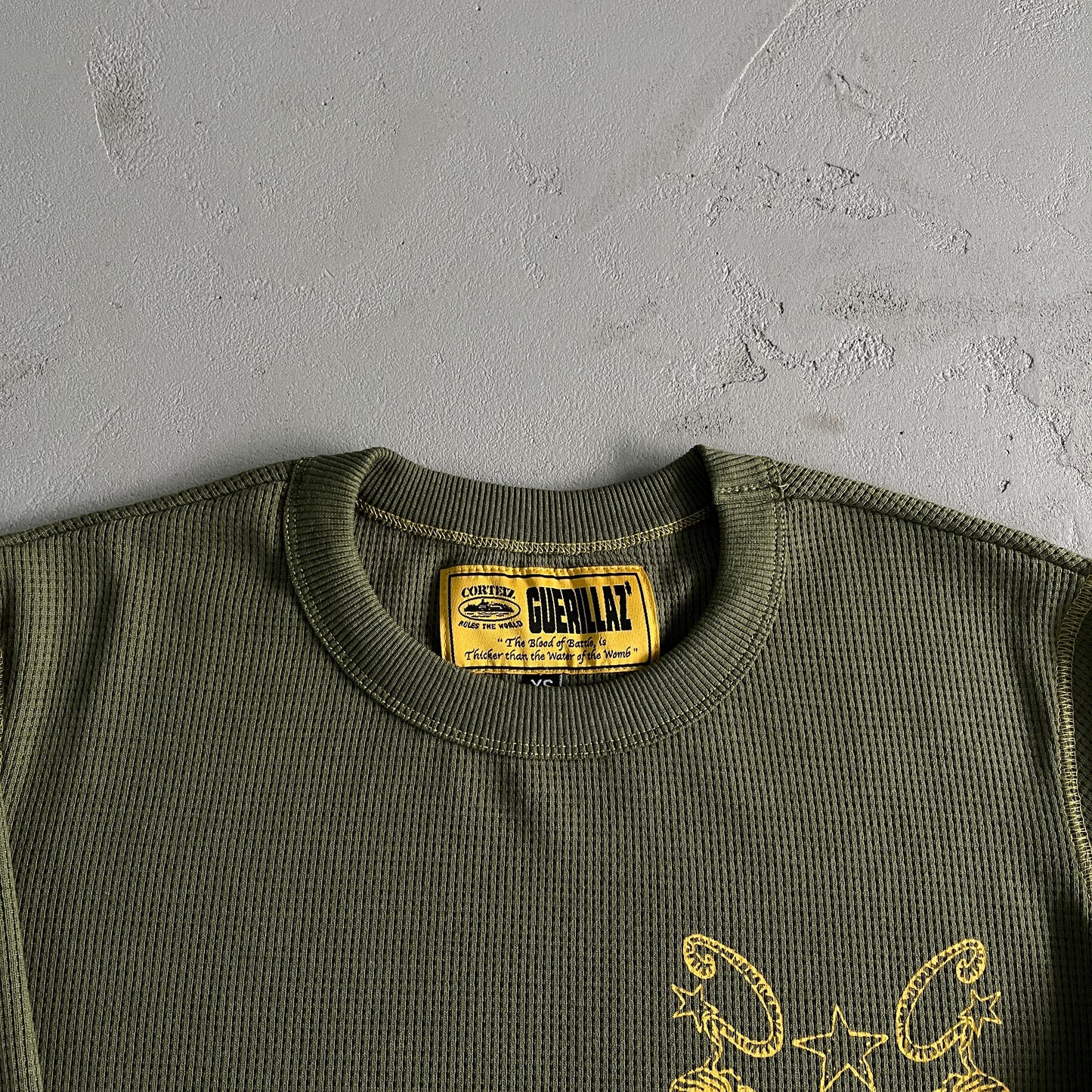 Corteiz Tiger Contrast Waffle Sweater
