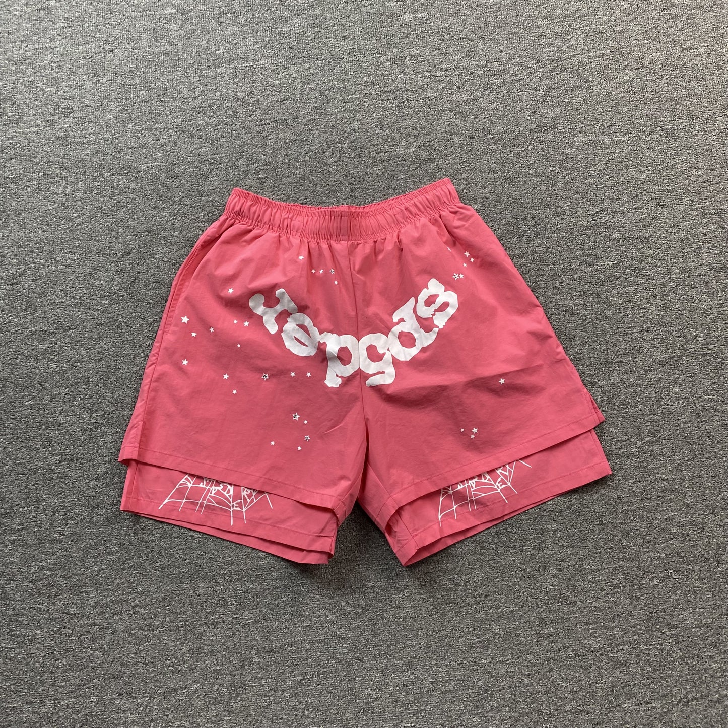 SP5DER Mixed Water Shorts