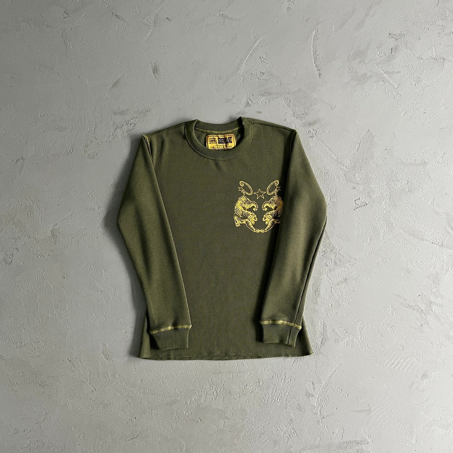 Corteiz Tiger Contrast Waffle Sweater