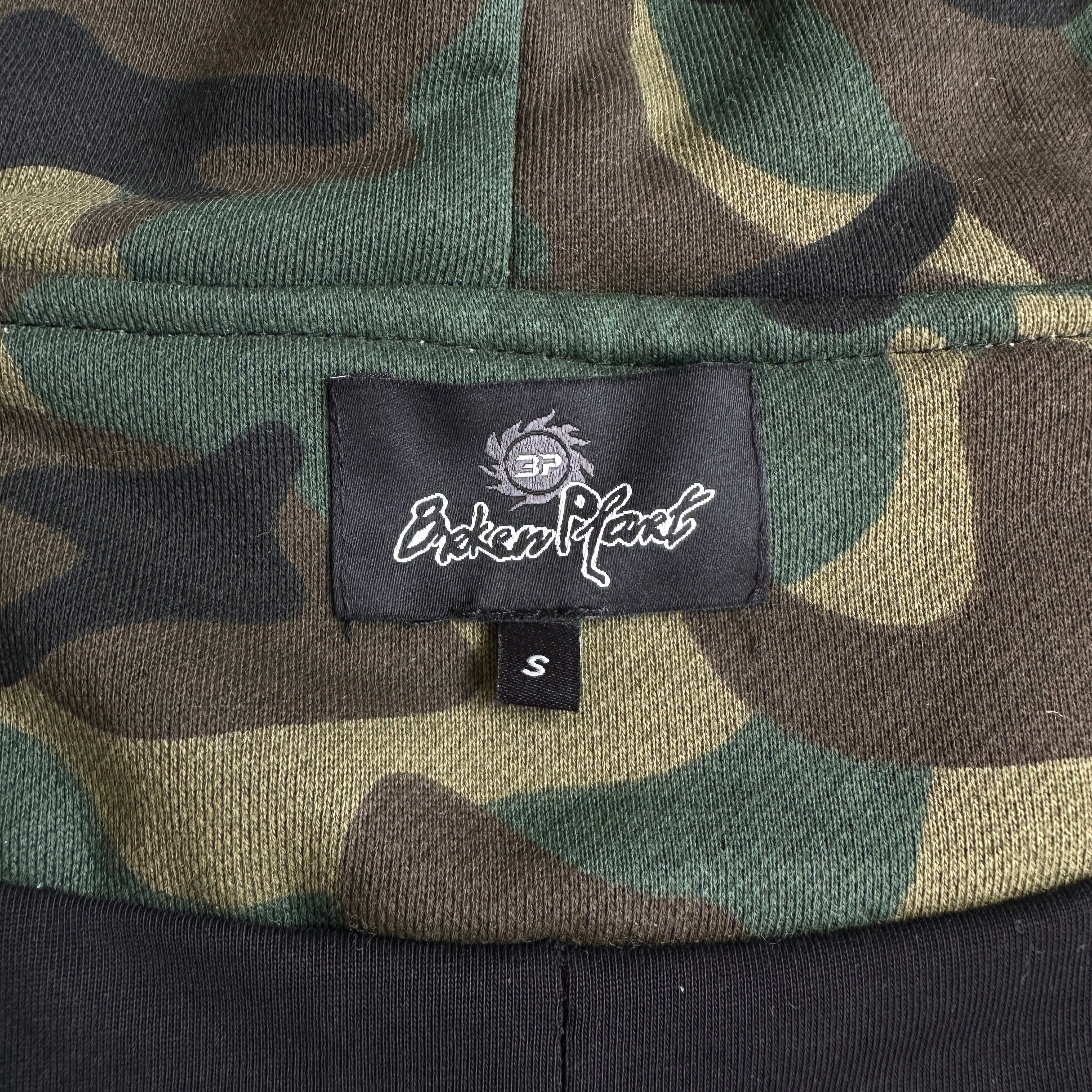 Broken Planet Zip-up Camo Hoodie