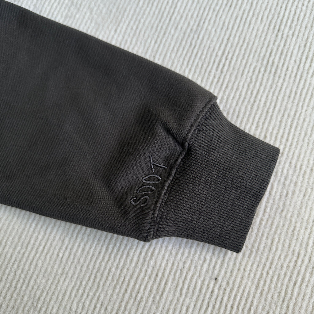 Broken Planet Basic Black Hoodie