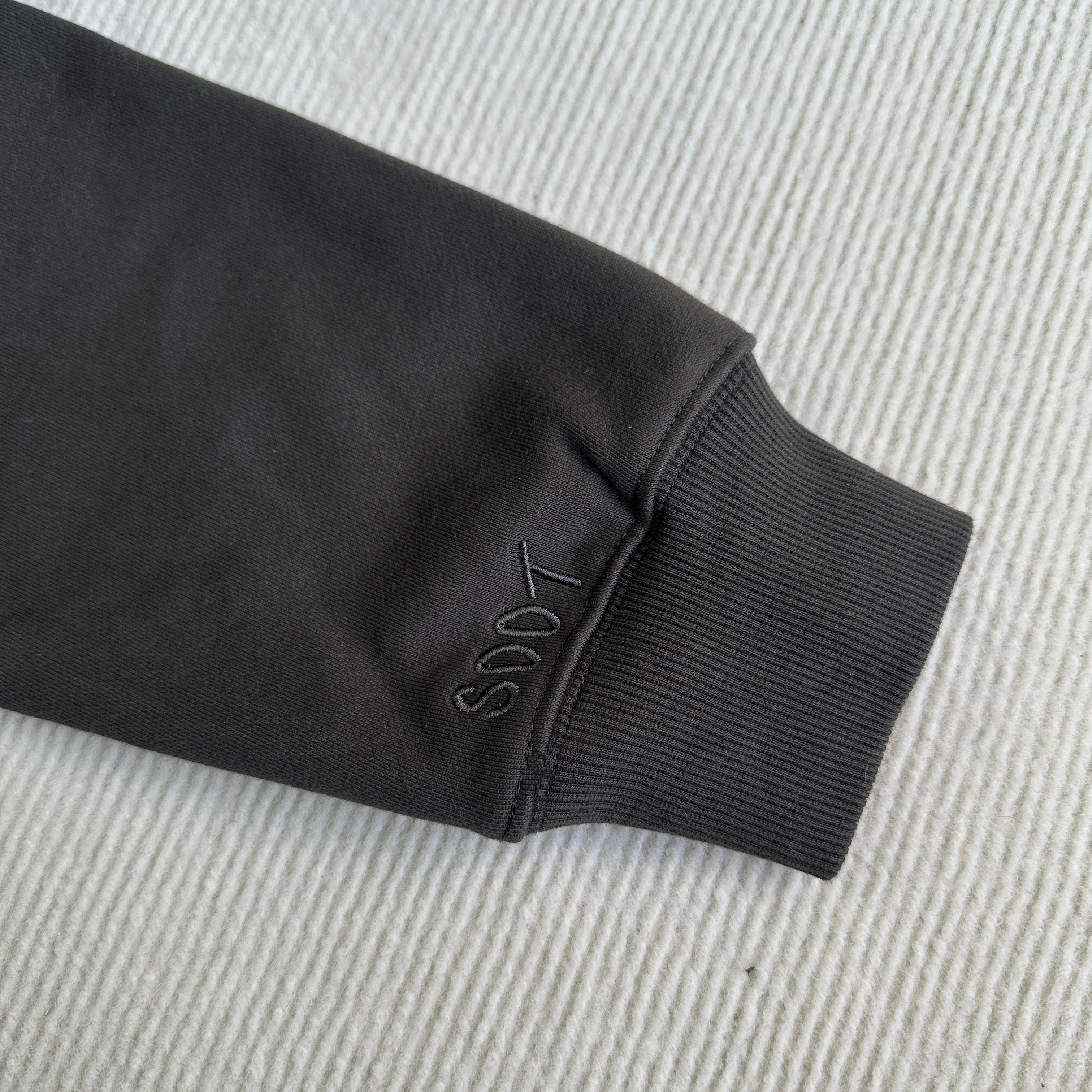 Broken Planet Basic Black Hoodie