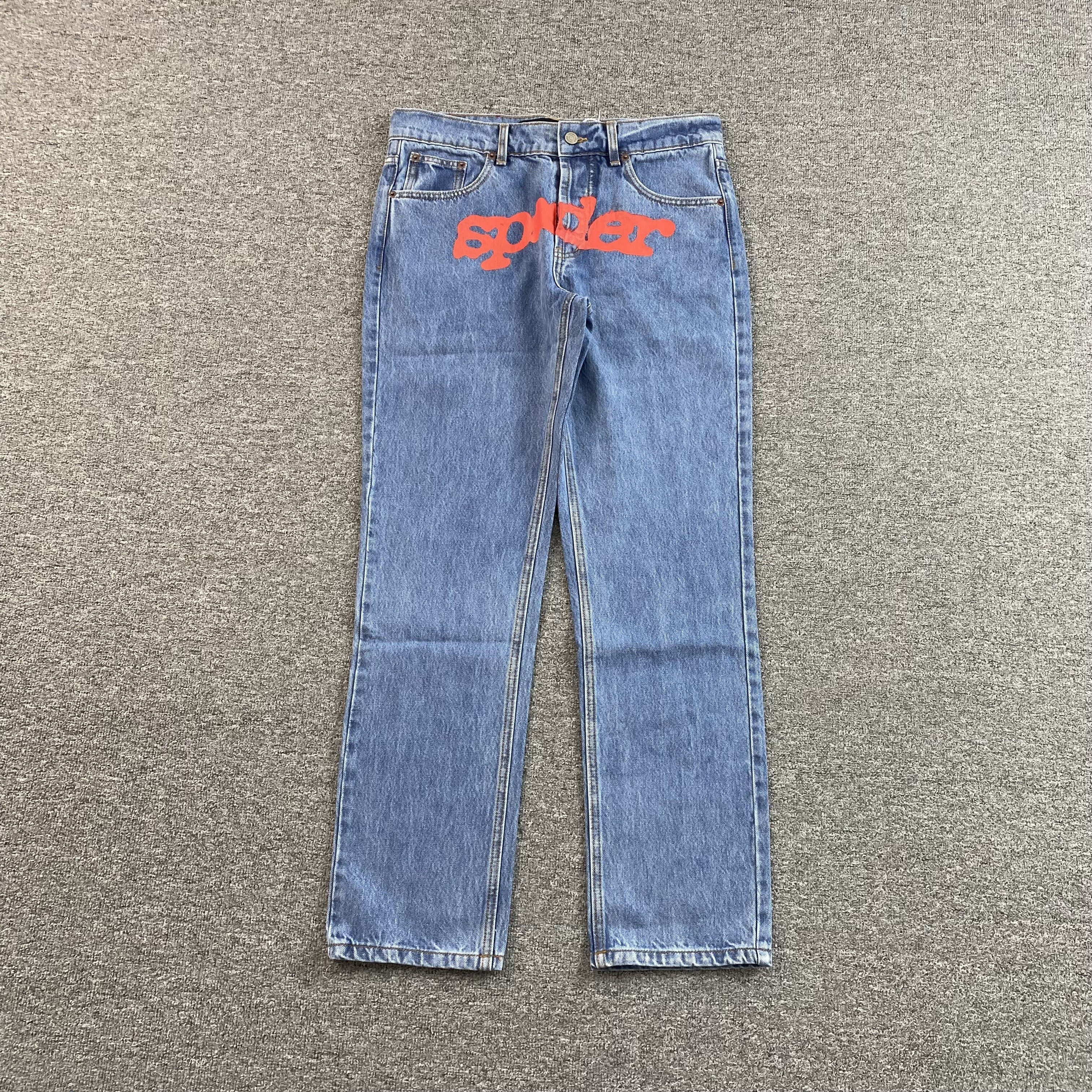 SP5DER Denim Tracksuits
