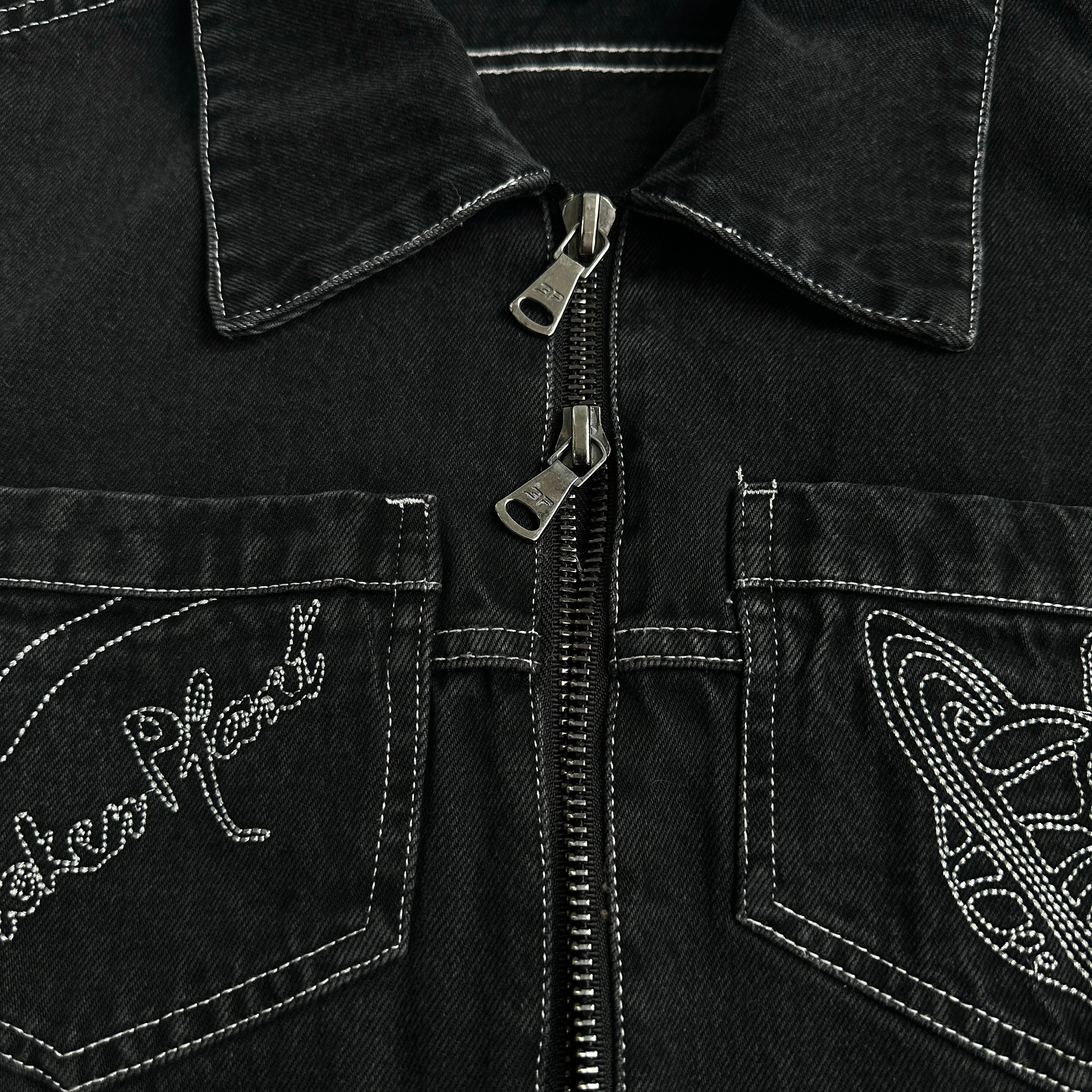 Broken Planet Black Denim Set