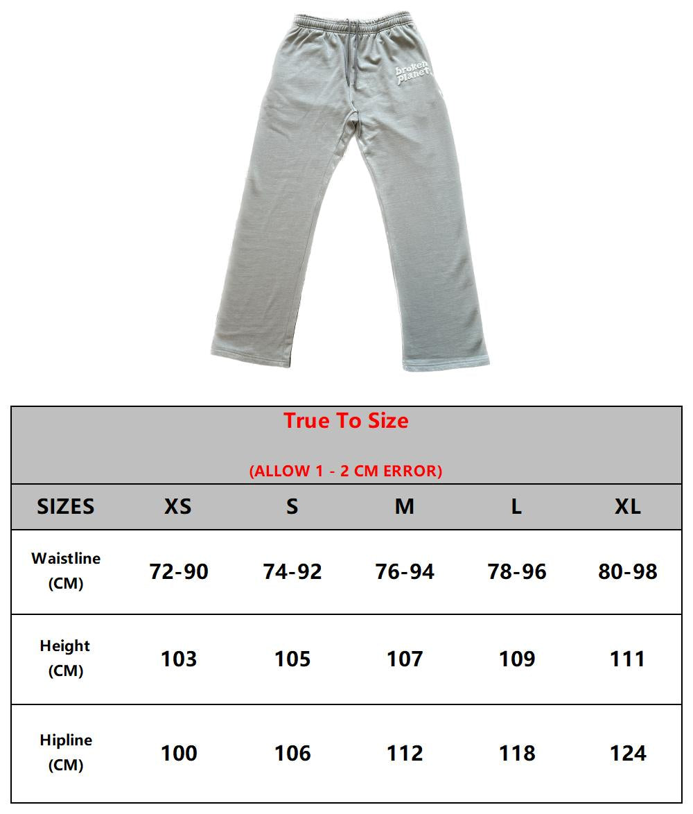 Broken Planet Zip-up Stone Gray Set