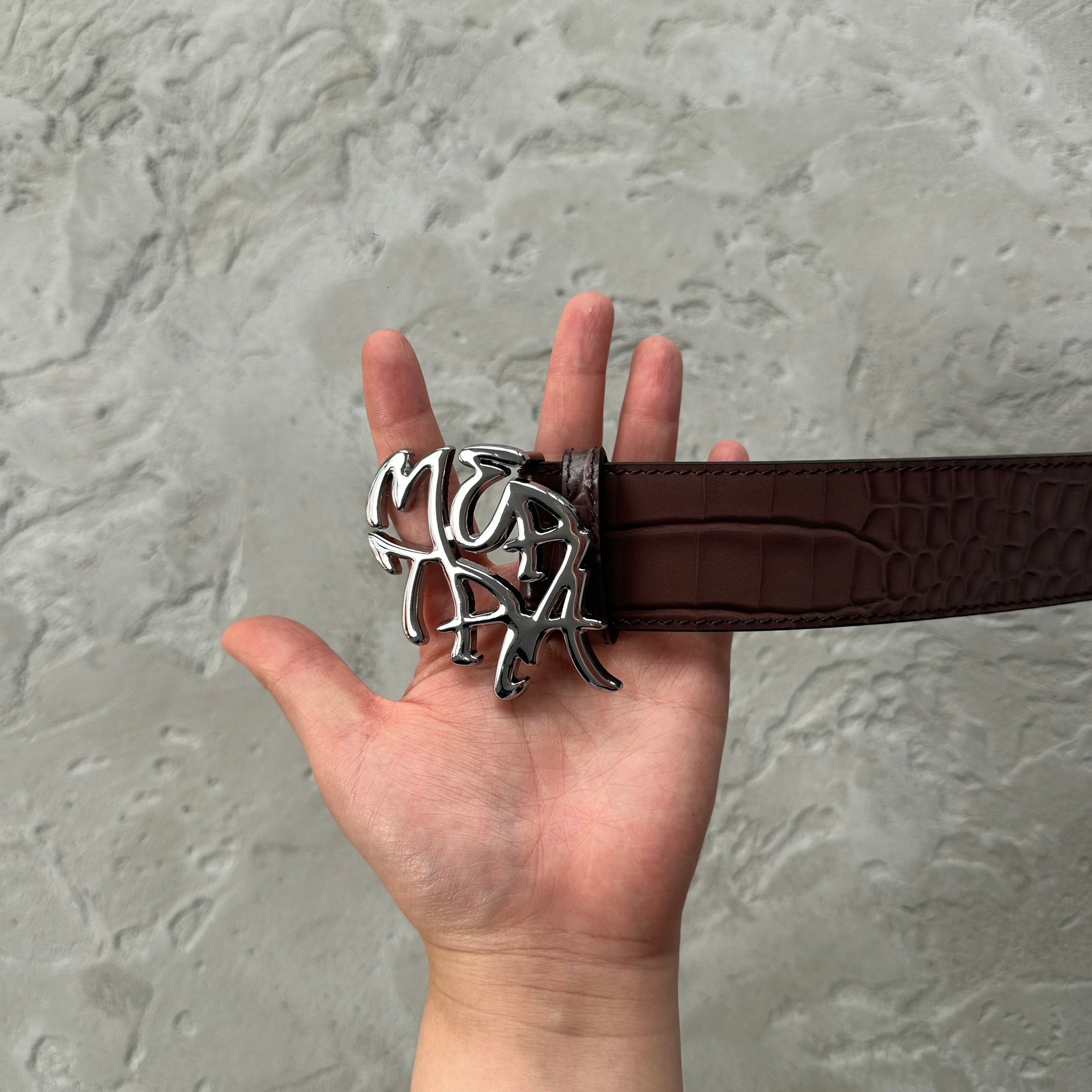Mertra Brown Cowhide Belt