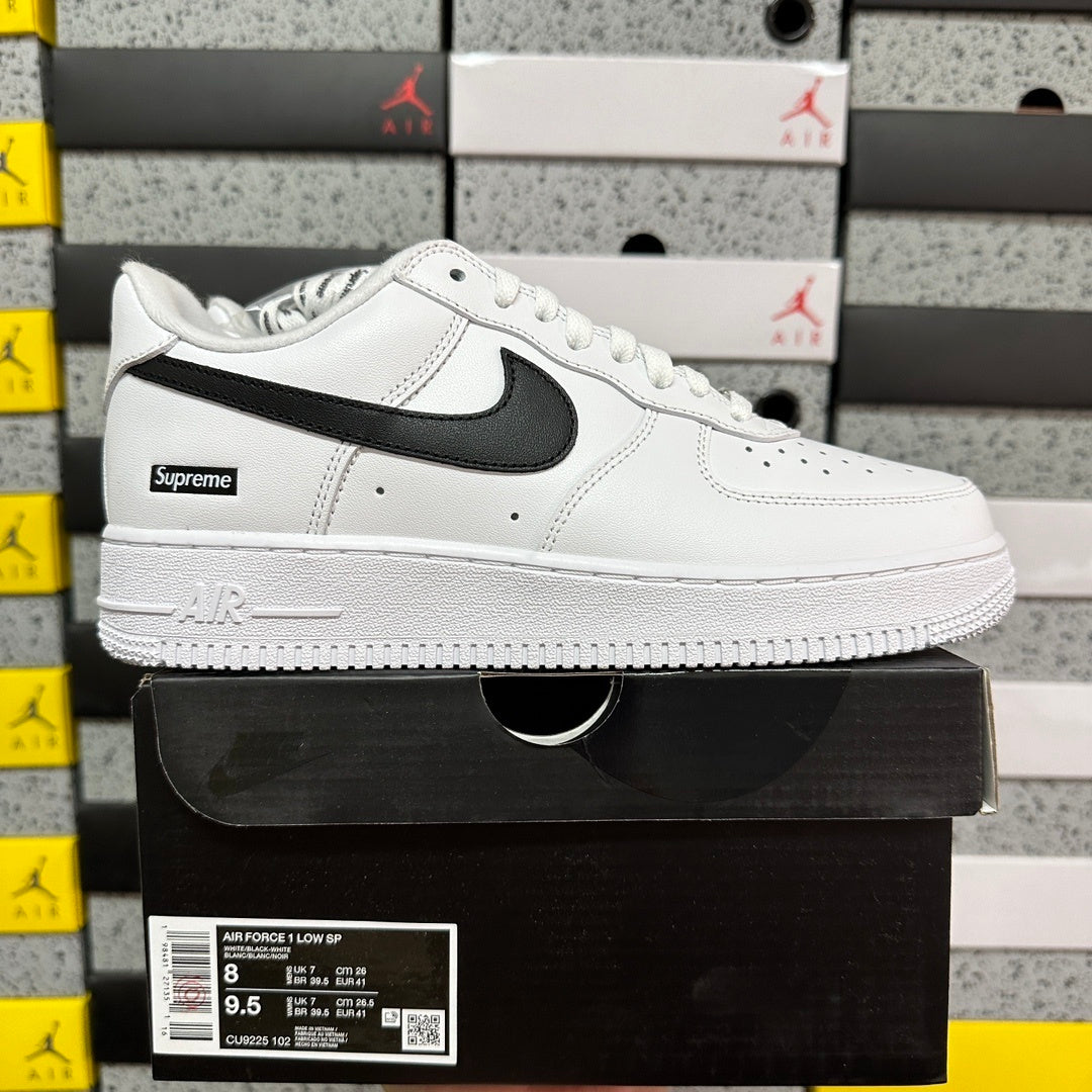 Nike Air Force 1 Low Supreme "White/Black"