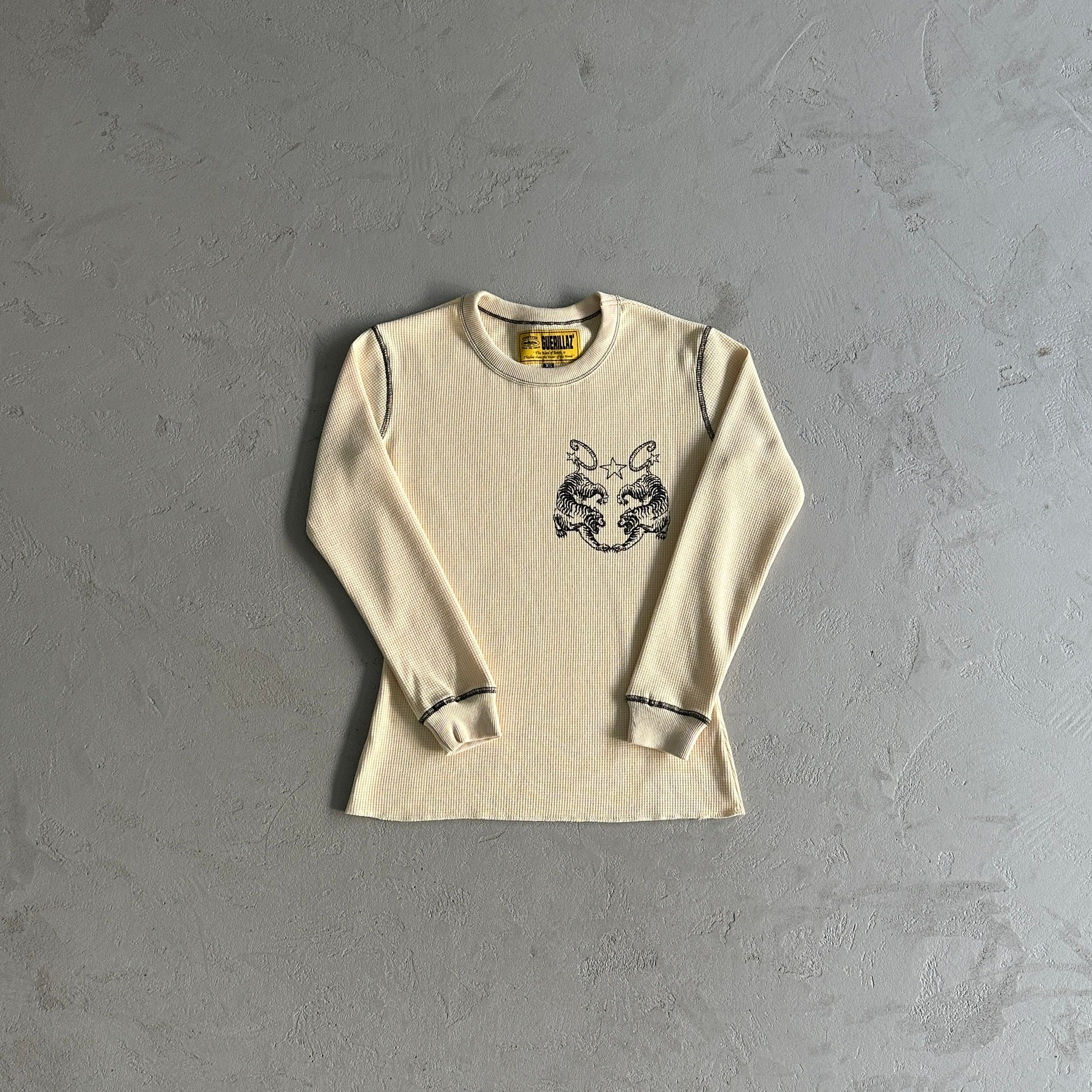 Corteiz Tiger Contrast Waffle Sweater