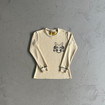 Corteiz Tiger Contrast Waffle Sweater