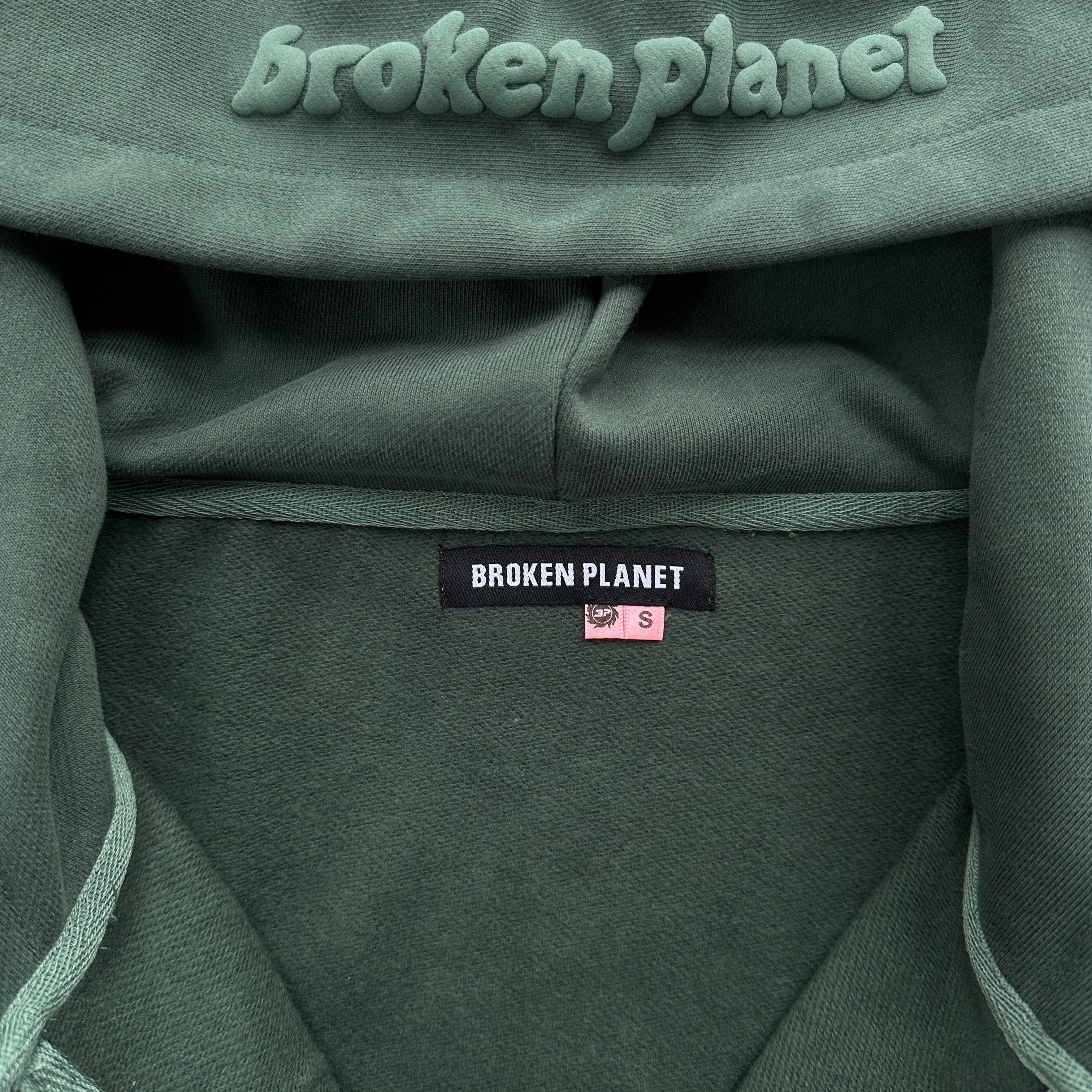 Broken Planet Zip-up Emerald Green Set