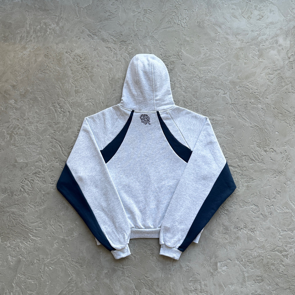 Mertra Colorblock Sports Suit Gray/Blue