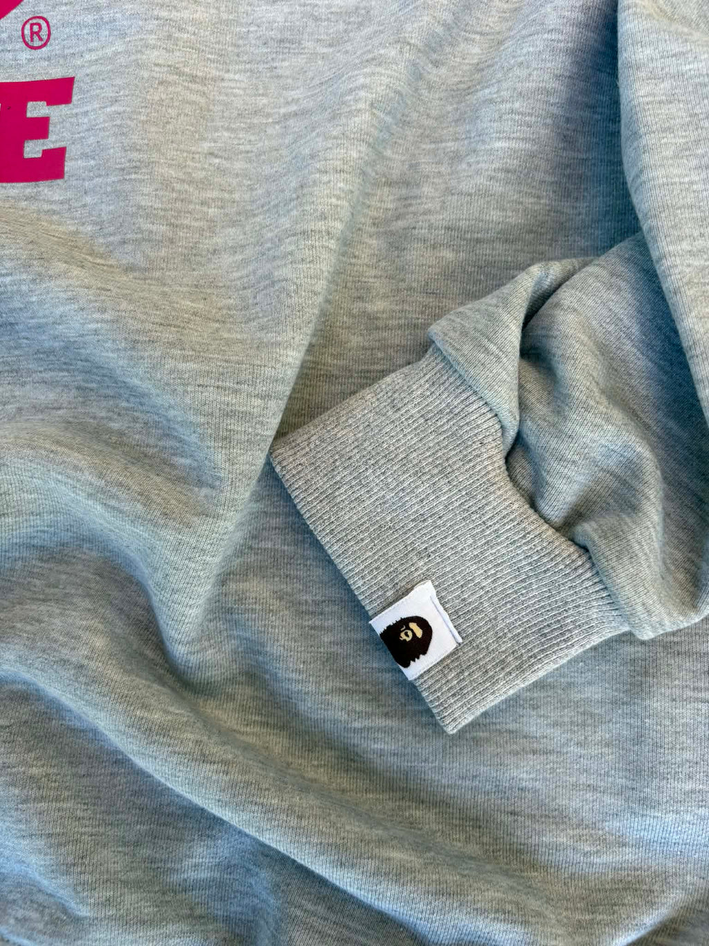 Bathing Ape Gray Sweater
