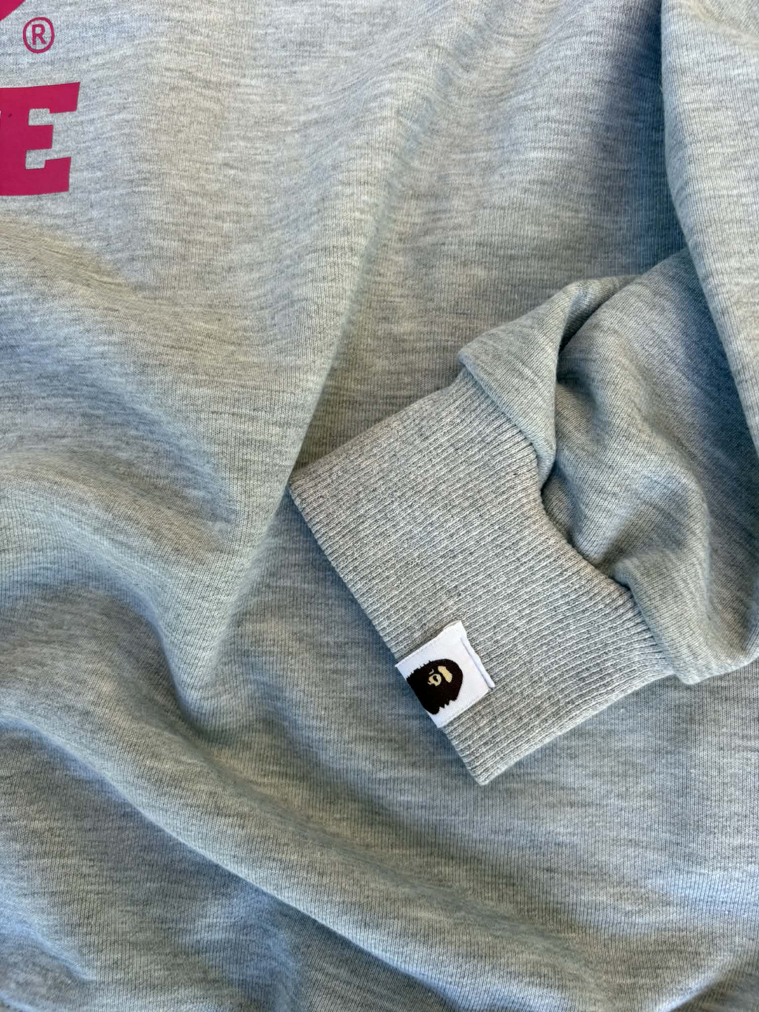 Bathing Ape Gray Sweater