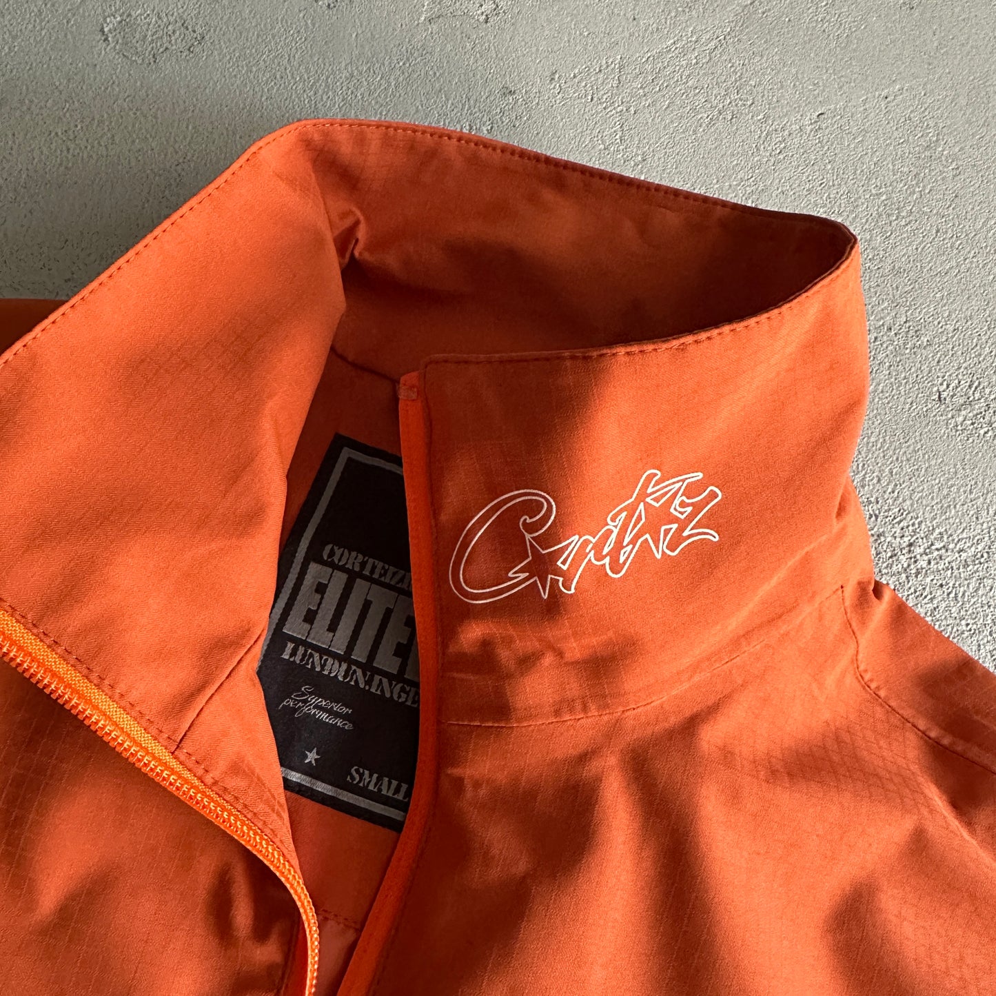 Corteiz Gutta Waterproof Bottoms Burnt Orange Tracksuit
